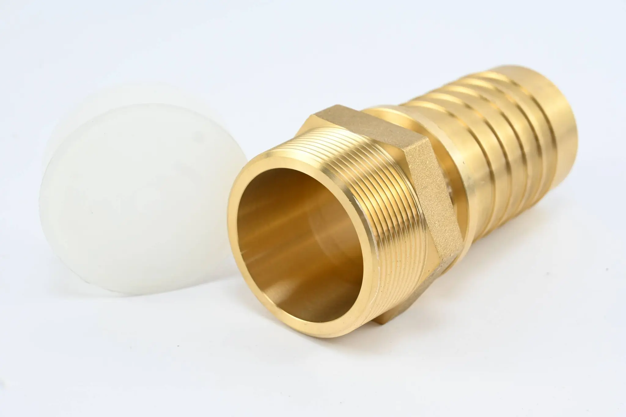 Produktfoto 1 von RS Druckluft Gewindetülle ⌀44mm CW617N ( EN 14423 DN50-R2 )