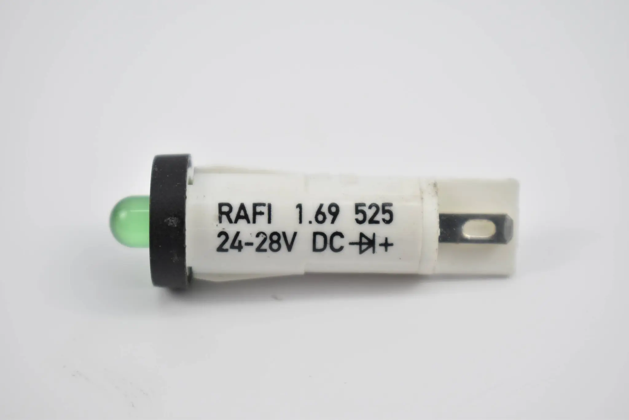 Produktfoto 1 von Signalleuchte grün RAFI 1.69 525 ( 24-28VDC ) VE 6 Stück