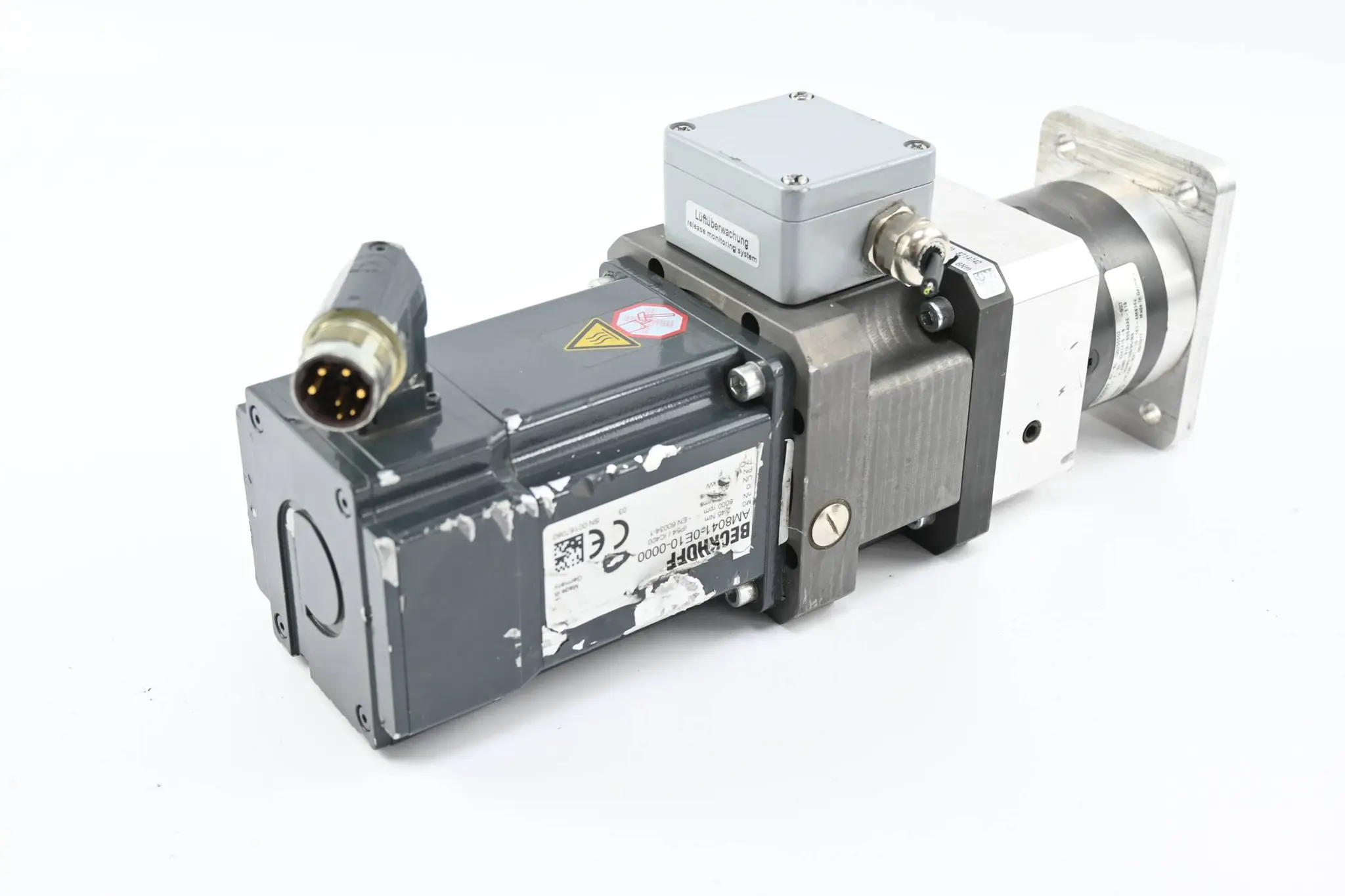 Produktfoto 1 von Beckhoff Servomotor AM8041-0E10-0000 inkl. Mayr 8214742 + Beckhoff Getriebe