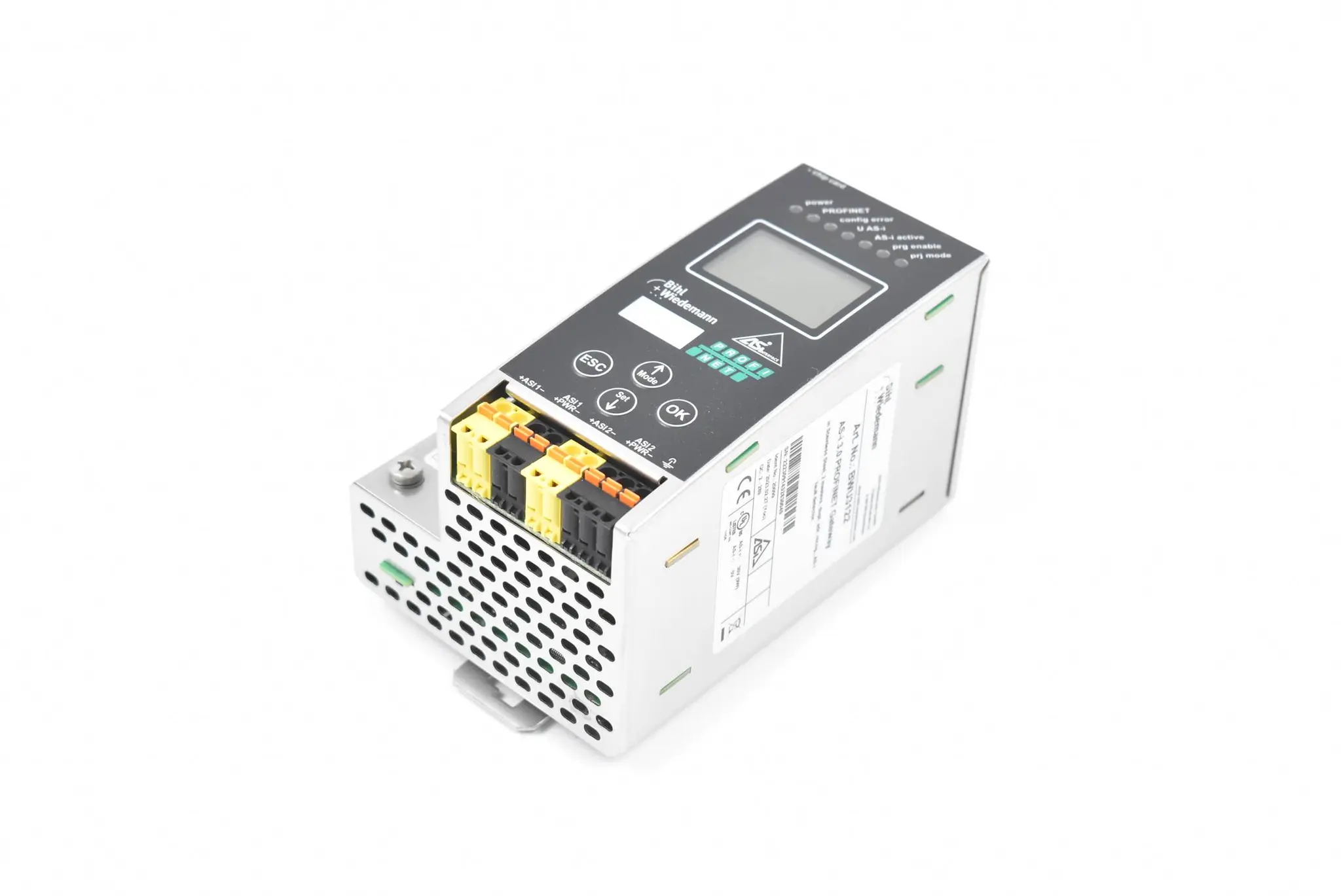 Produktfoto 1 von Bihl + Wiedemann AS-I 3.0 Profinet Gateway BWU3122 ( 20099 )