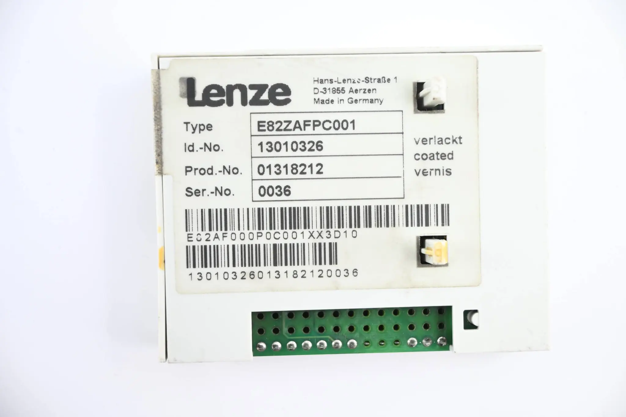Produktfoto 1 von Lenze Kommunikationsmodul E82ZAFPC001 ( 13010326 )