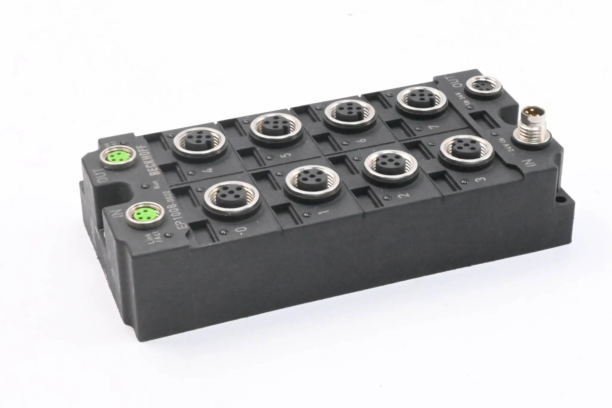 Produktfoto 1 von Beckhoff EtherCAT Box 8-Kanal-Digital-Eingang 24VDC EP1008-0022 ( EP 1008-0022 )