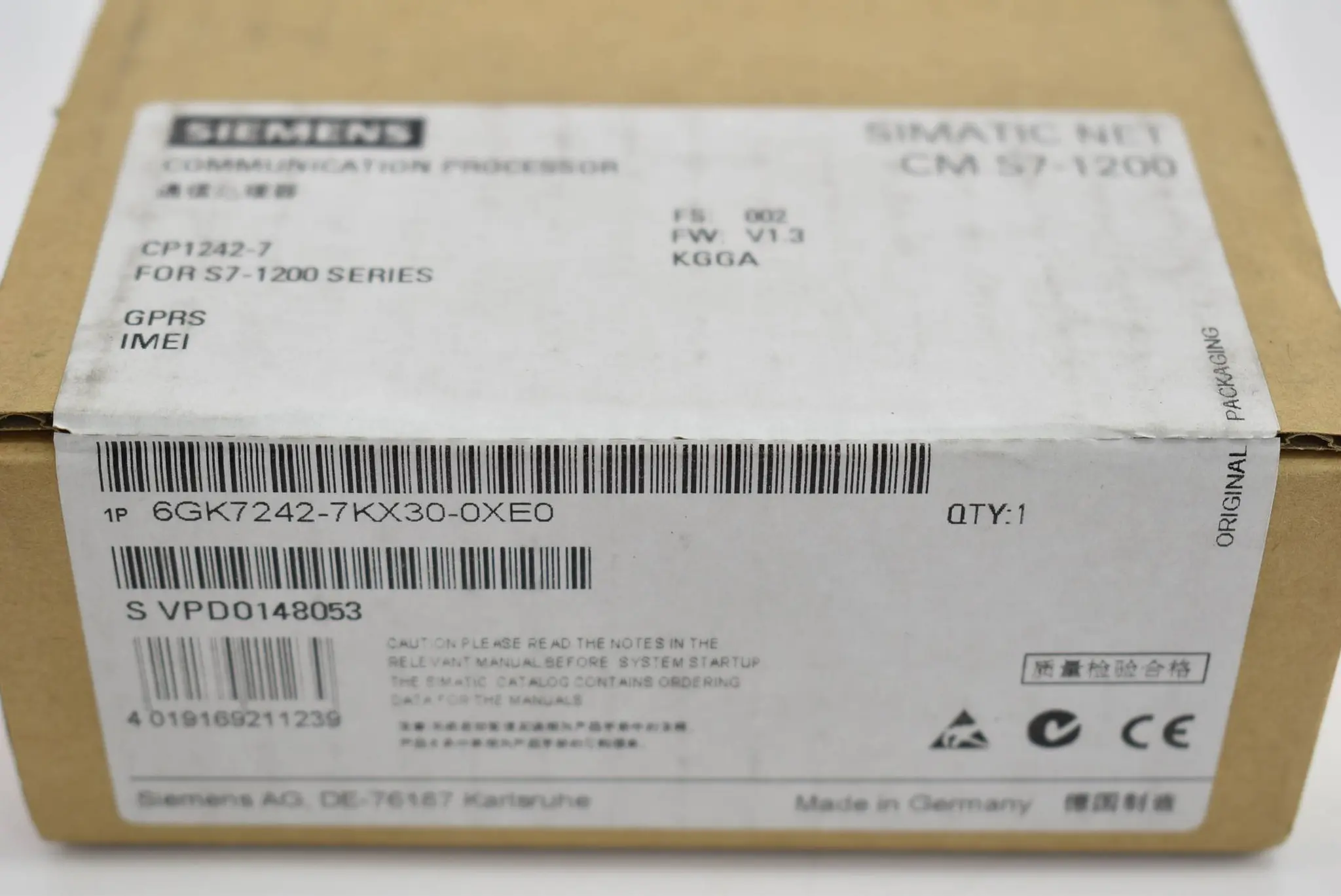 Produktfoto 1 von Siemens simatic net CM S7-1200 6GK7 242-7KX30-0XE0 ( 6GK7242-7KX30-0XE0 ) E2
