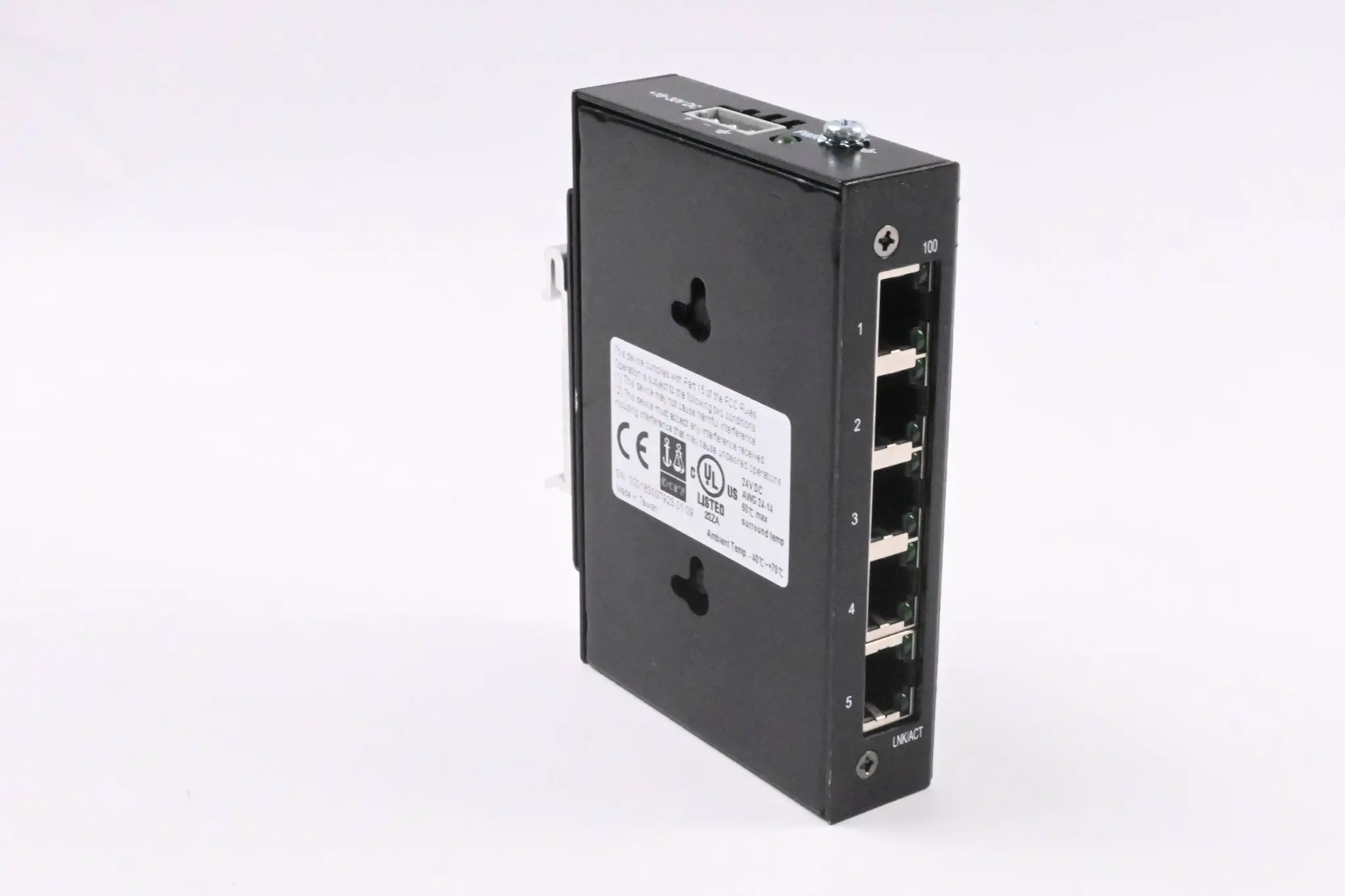 Produktfoto 1 von Wago 5-port 10/100 Industrial Switch 852-111 ( 852 111 )