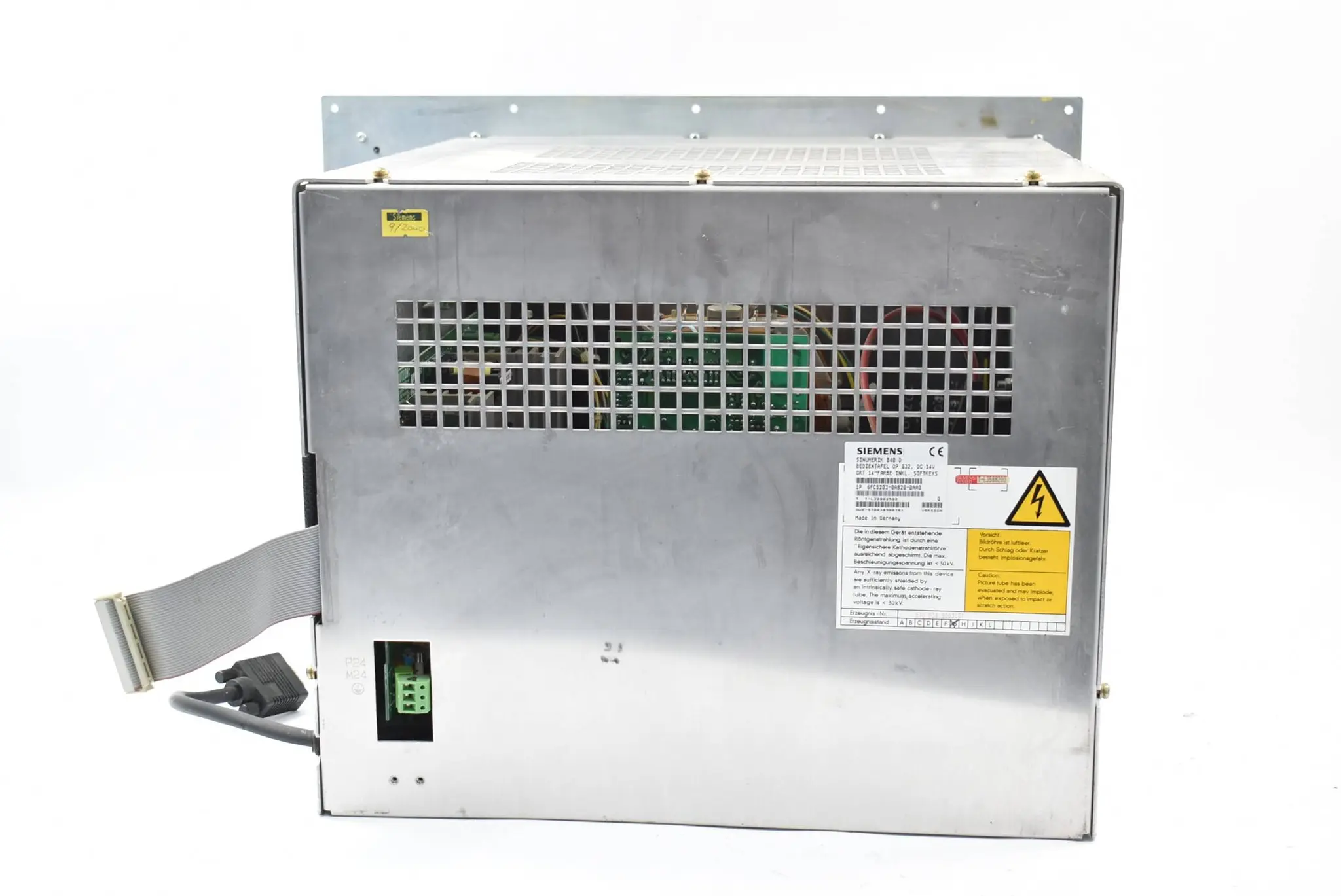 Produktfoto 1 von Siemens 14" Bedientafel OP 032 6FC5203-0AB20-0AA0 ( 6FC5 203-0AB20-0AA0 ) V.G