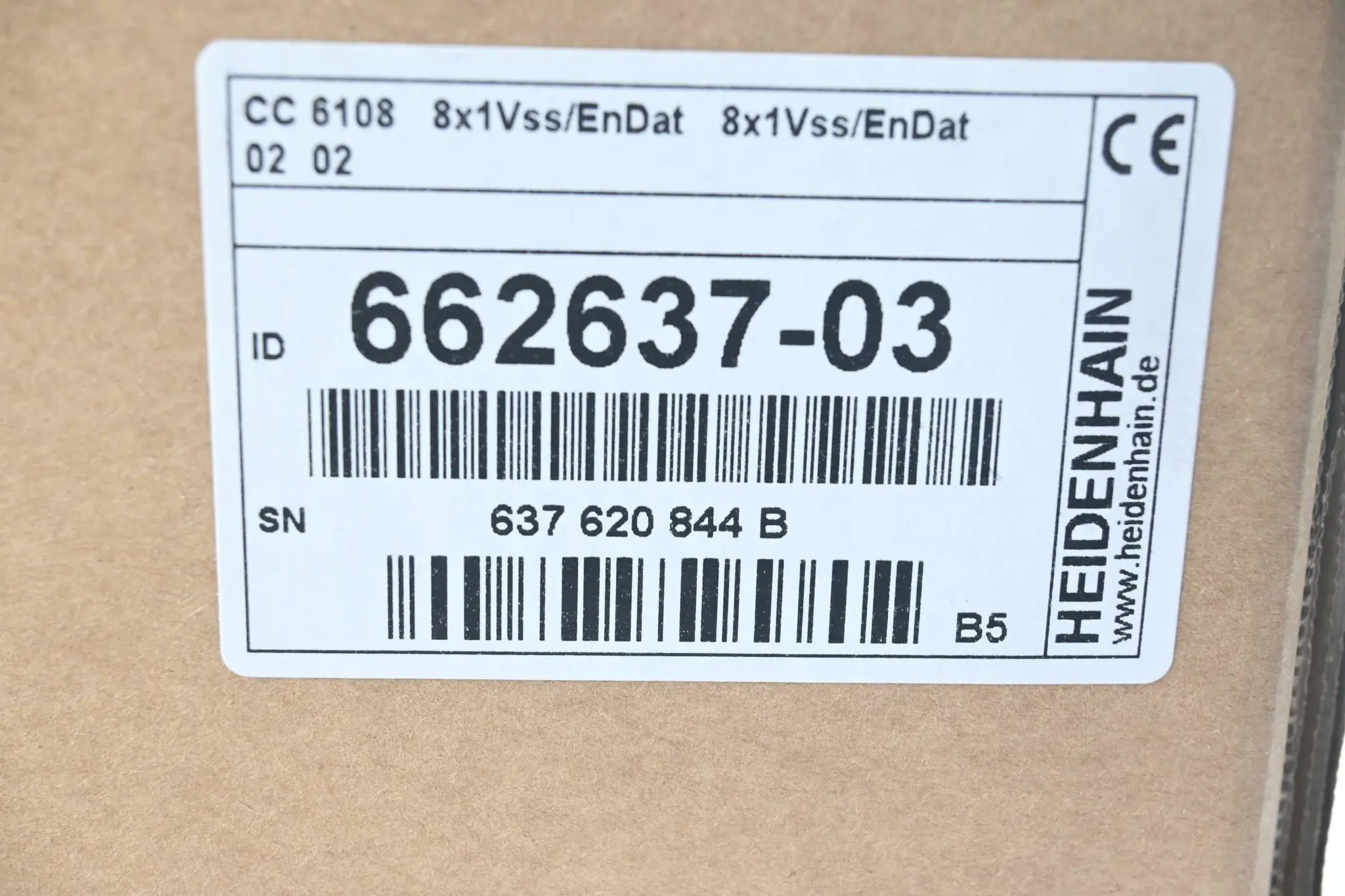 Produktfoto 1 von Heidenhain Regeleinheit CC 6108 8x1Vss/EnDat 8x1Vss/EnDat 02 02 ( 662637-03 ) B5