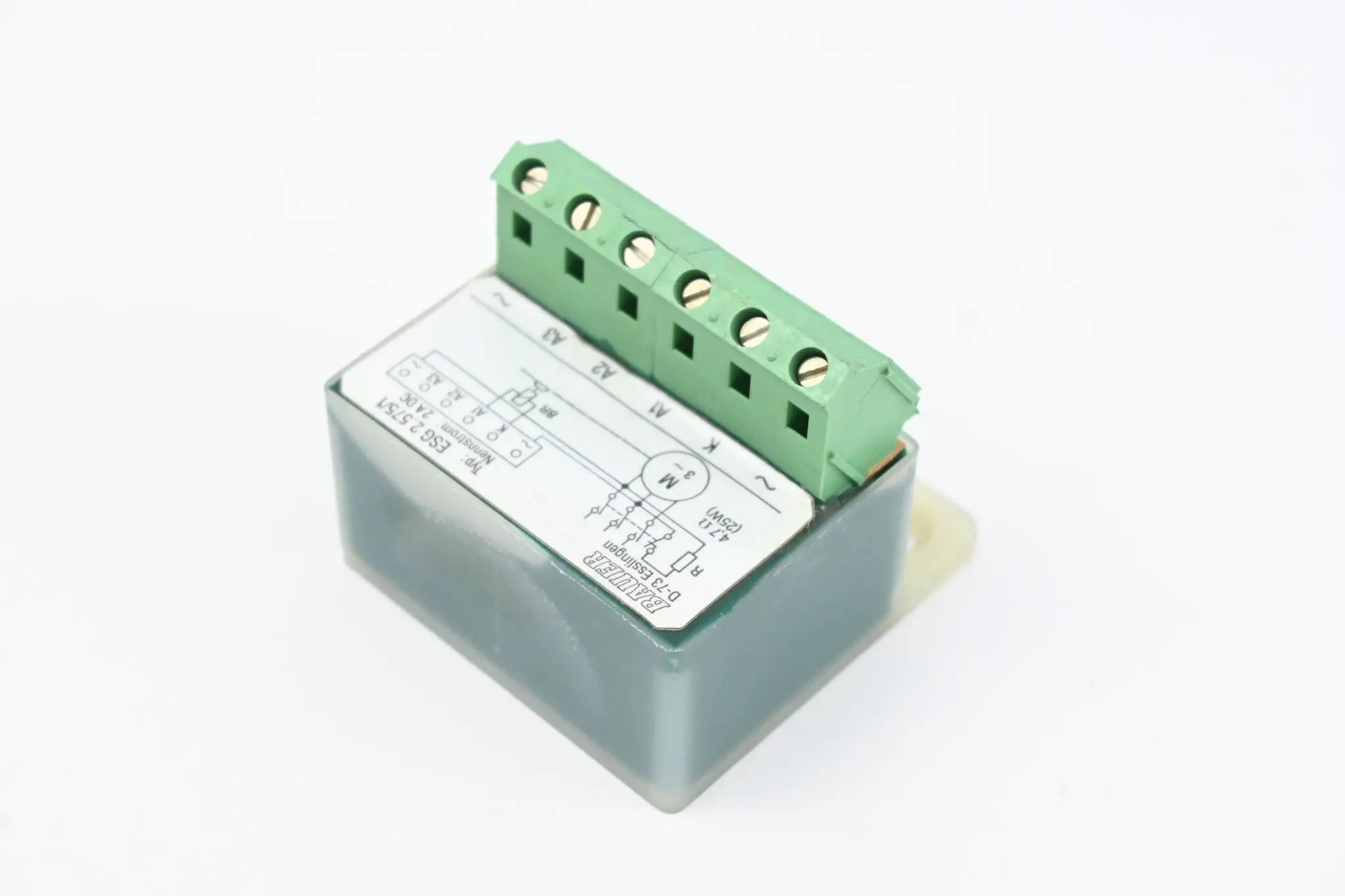 Produktfoto 1 von Bauer Steckleiste Nennstrom 2ADC ESG 2.575/1 ( ESG2.575/1 )