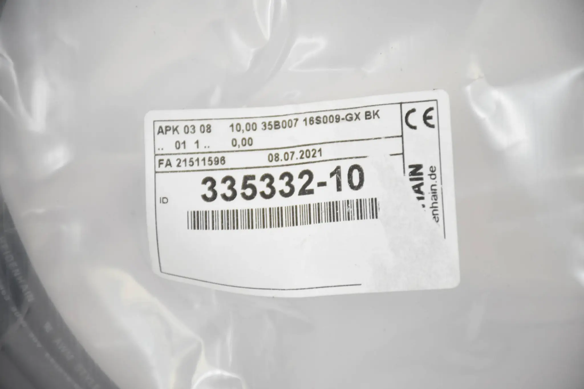 Produktfoto 1 von Heidenhain Adapterkabel 335332-10 ( 335 332-10 ) 10m
