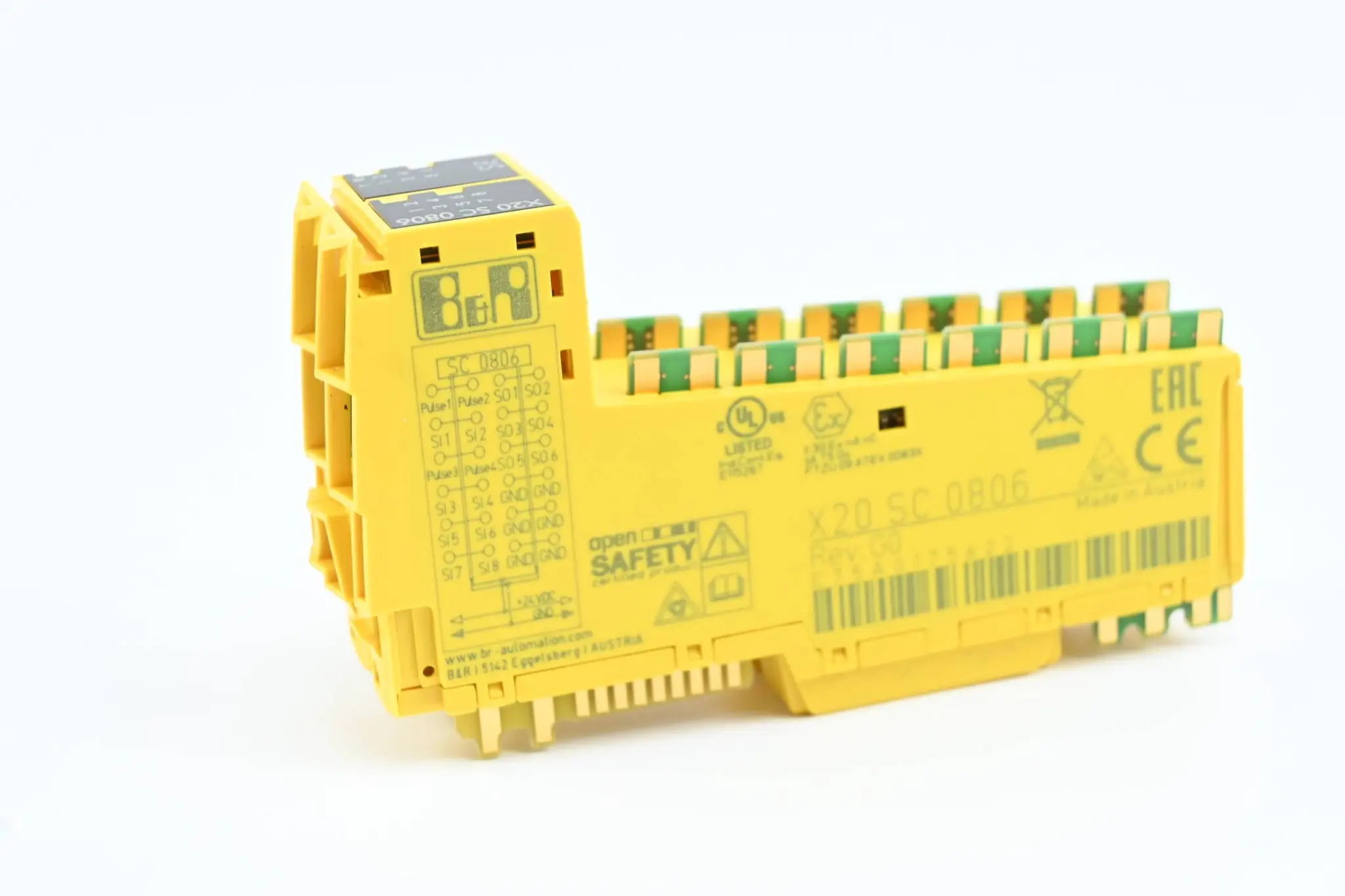 Produktfoto 1 von B&R Automation digitales Mischmodul X20 SC 0806 ( X20SC0806 ) Rev. G0