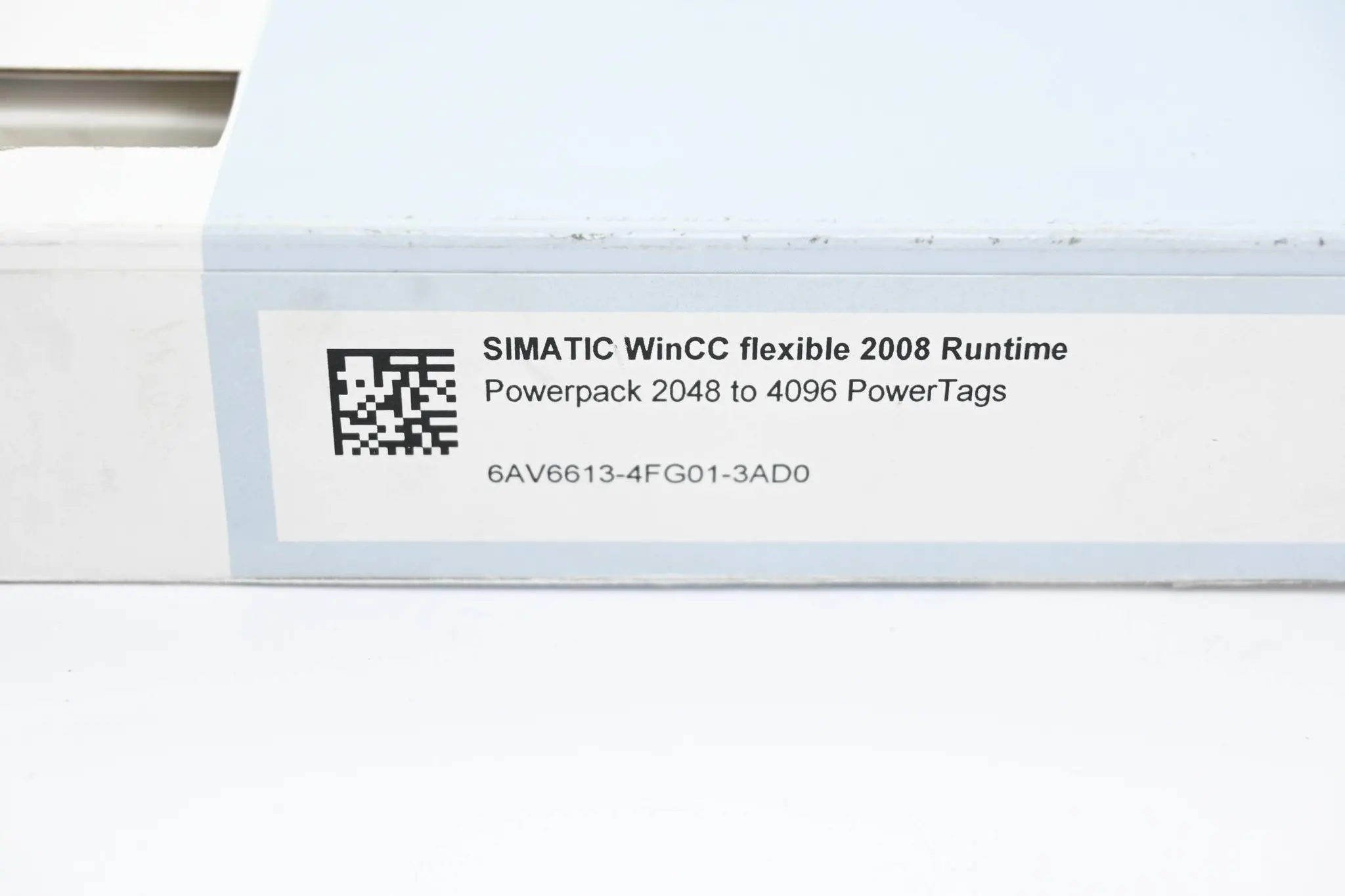 Produktfoto 1 von Siemens Simatic WinCC 2008 Runtime 6AV6613-4FG01-3AD0 ( 6AV6 613-4FG01-3AD0 )