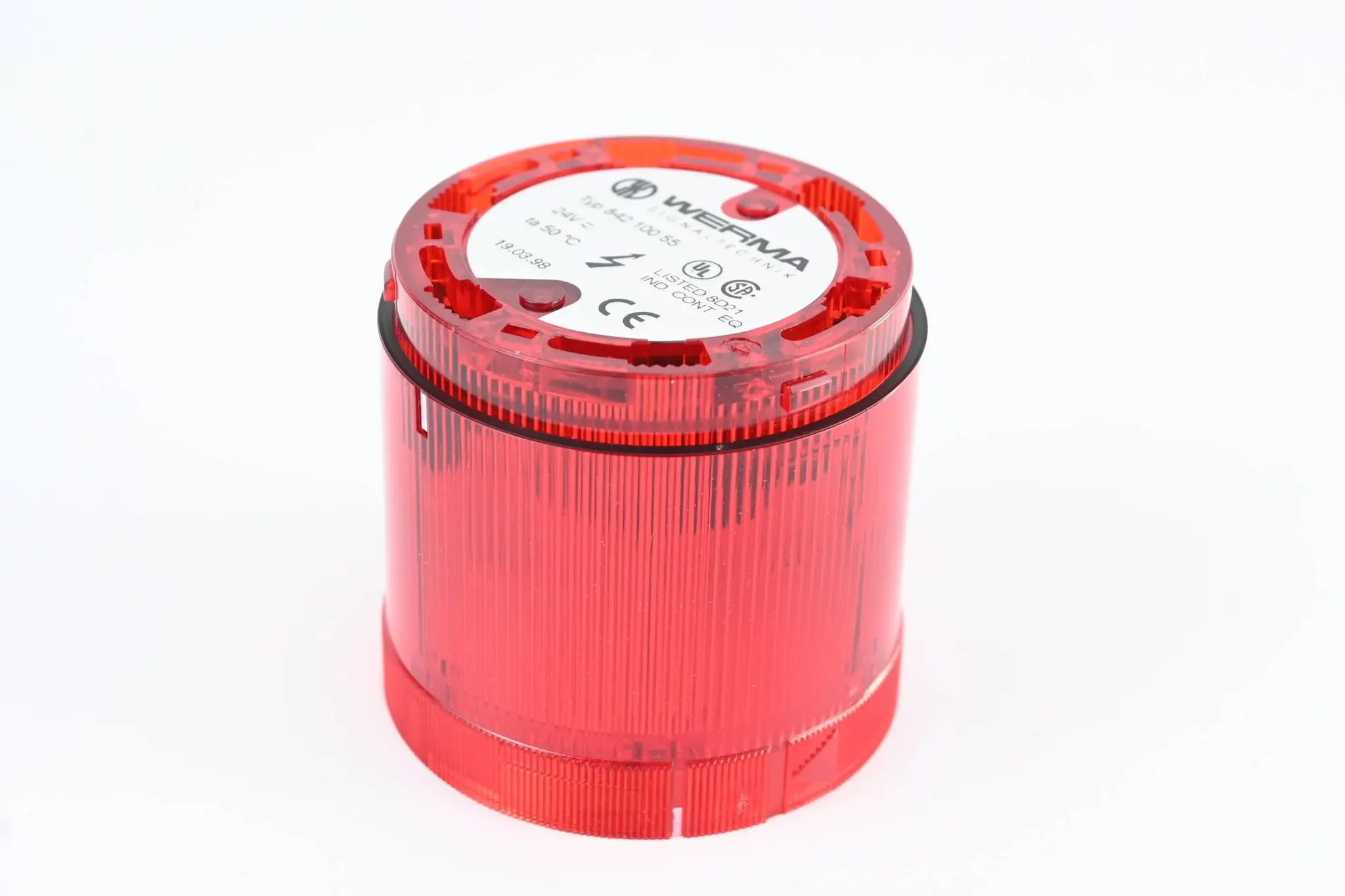 Produktfoto 1 von Werma Blitzlichtelement 842 Rot ( 842.100.55 )