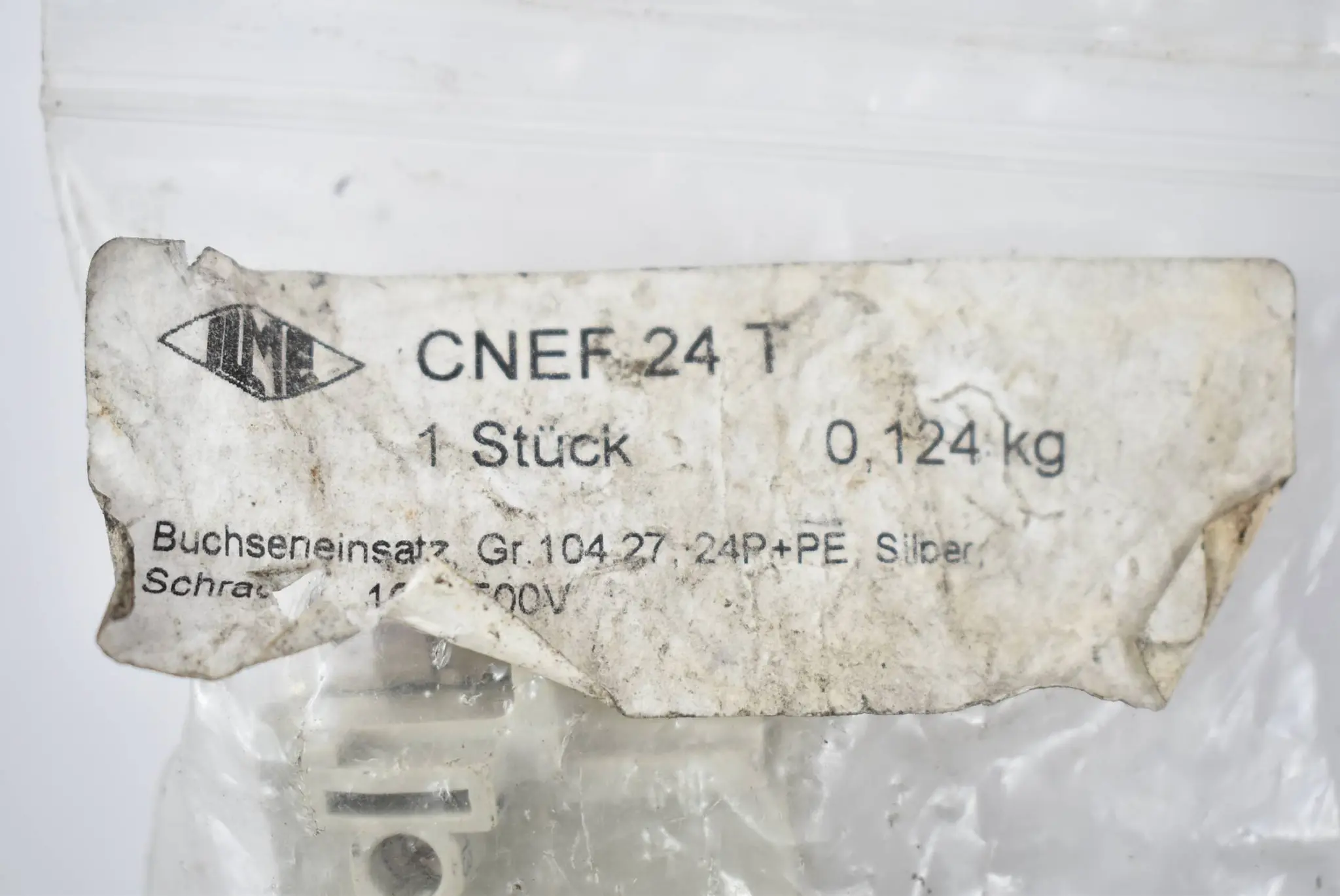 Produktfoto 1 von Ilme Buchseneinsatz CNEF 24 T ( Gr. 104.27 ) VE 1 Stück