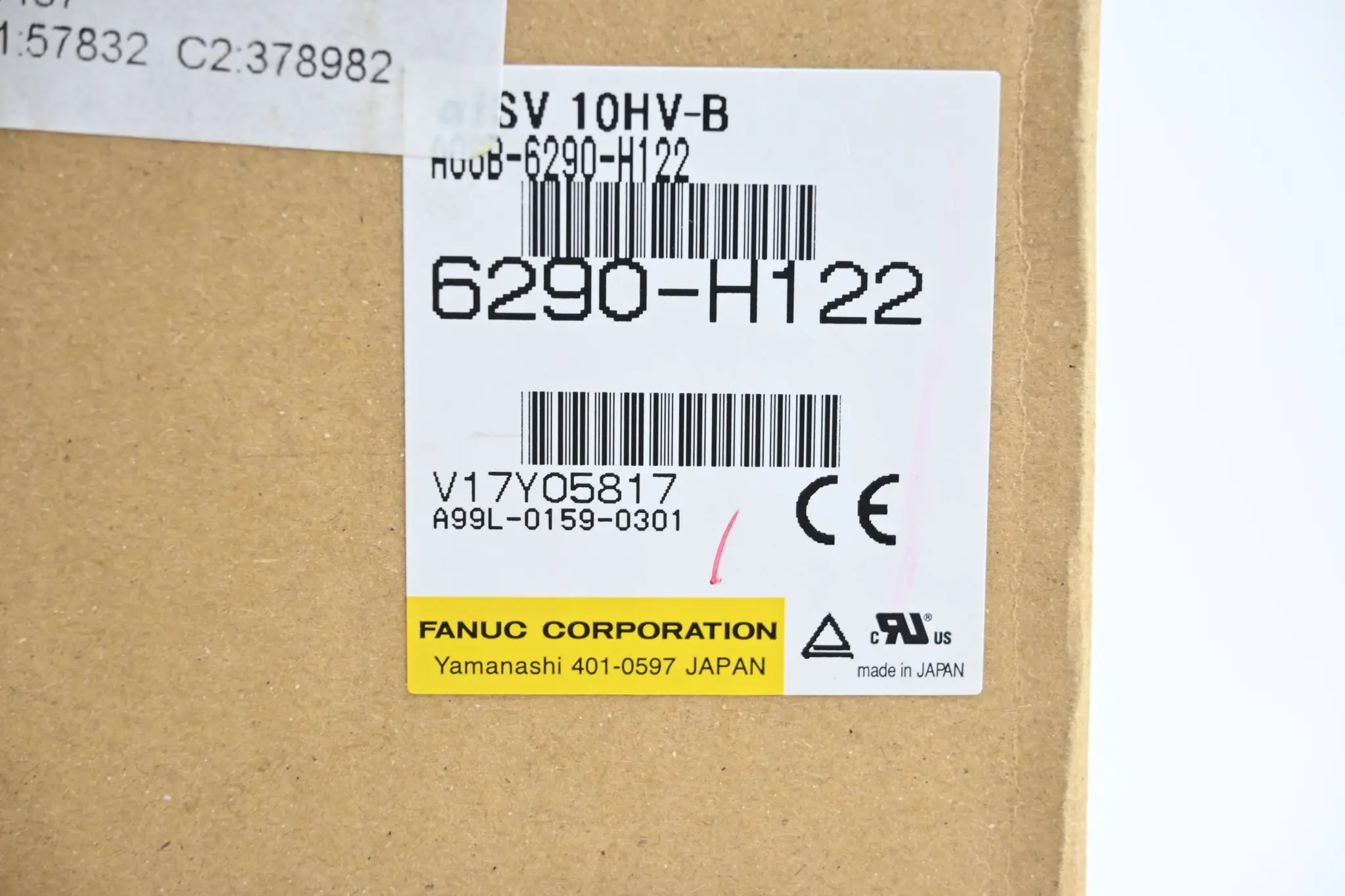 Produktfoto 1 von Fanuc Servo Amplifier αiSV 10HV-B A06B-6290-H122