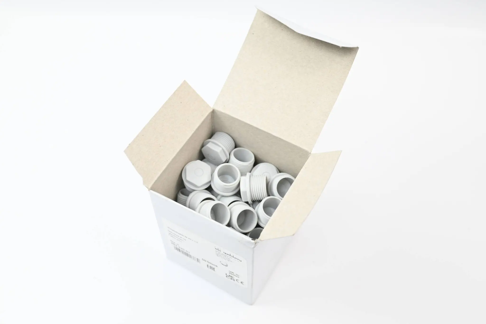 Produktfoto 1 von Spelsberg Würgestopfen M20x1,5 geschlossen Grau 20342001 ( 50 Stück )