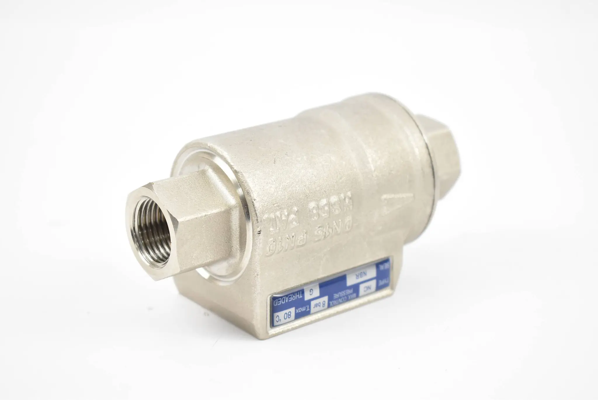 Produktfoto 1 von Omal Sperrventil VIP NC NBR ( 8 bar max. 80° )