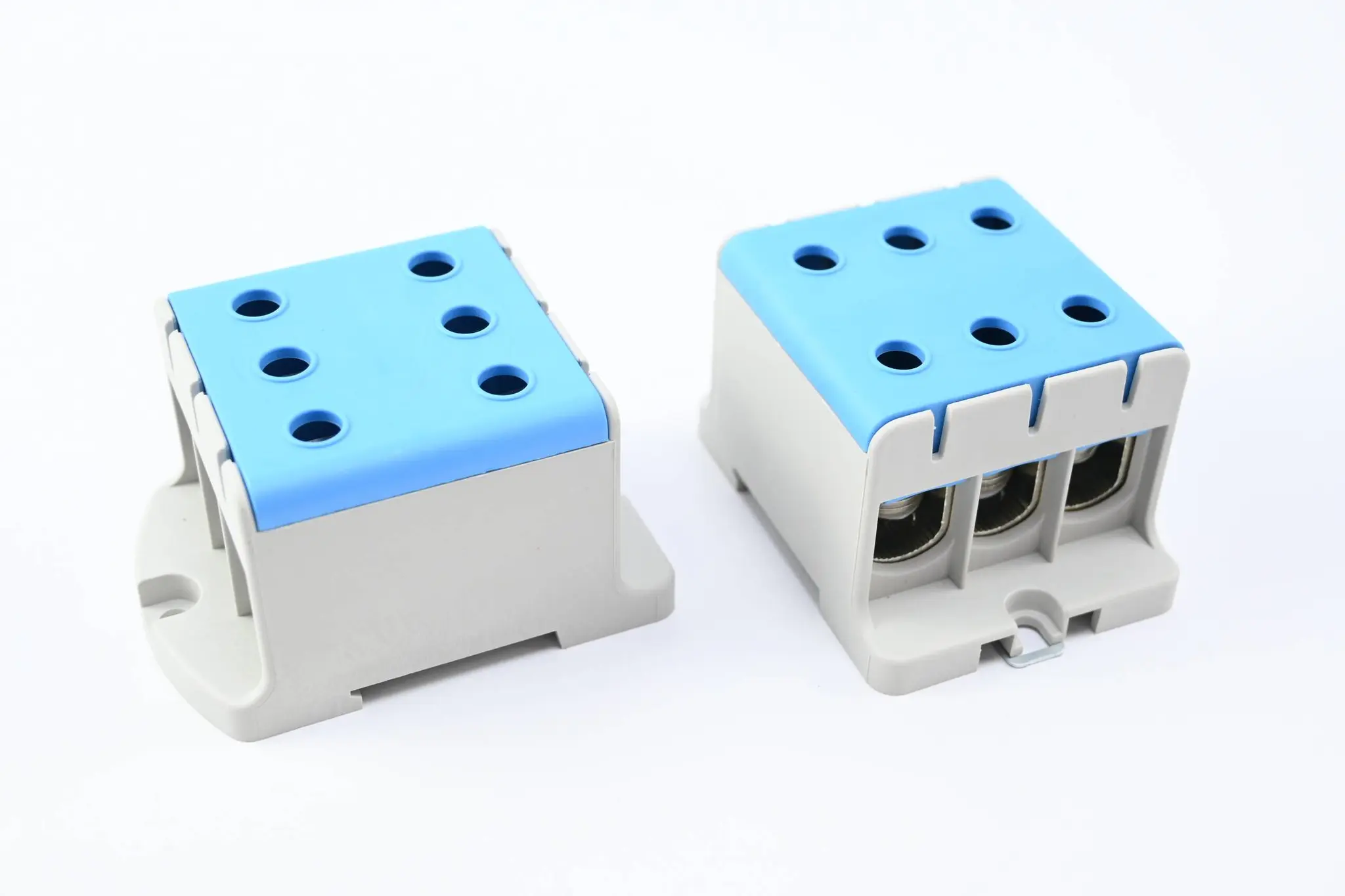 Pollmann Elektrotechnik 2 Stück Universalklemme UK 95/3 N blau ( 2090308 )