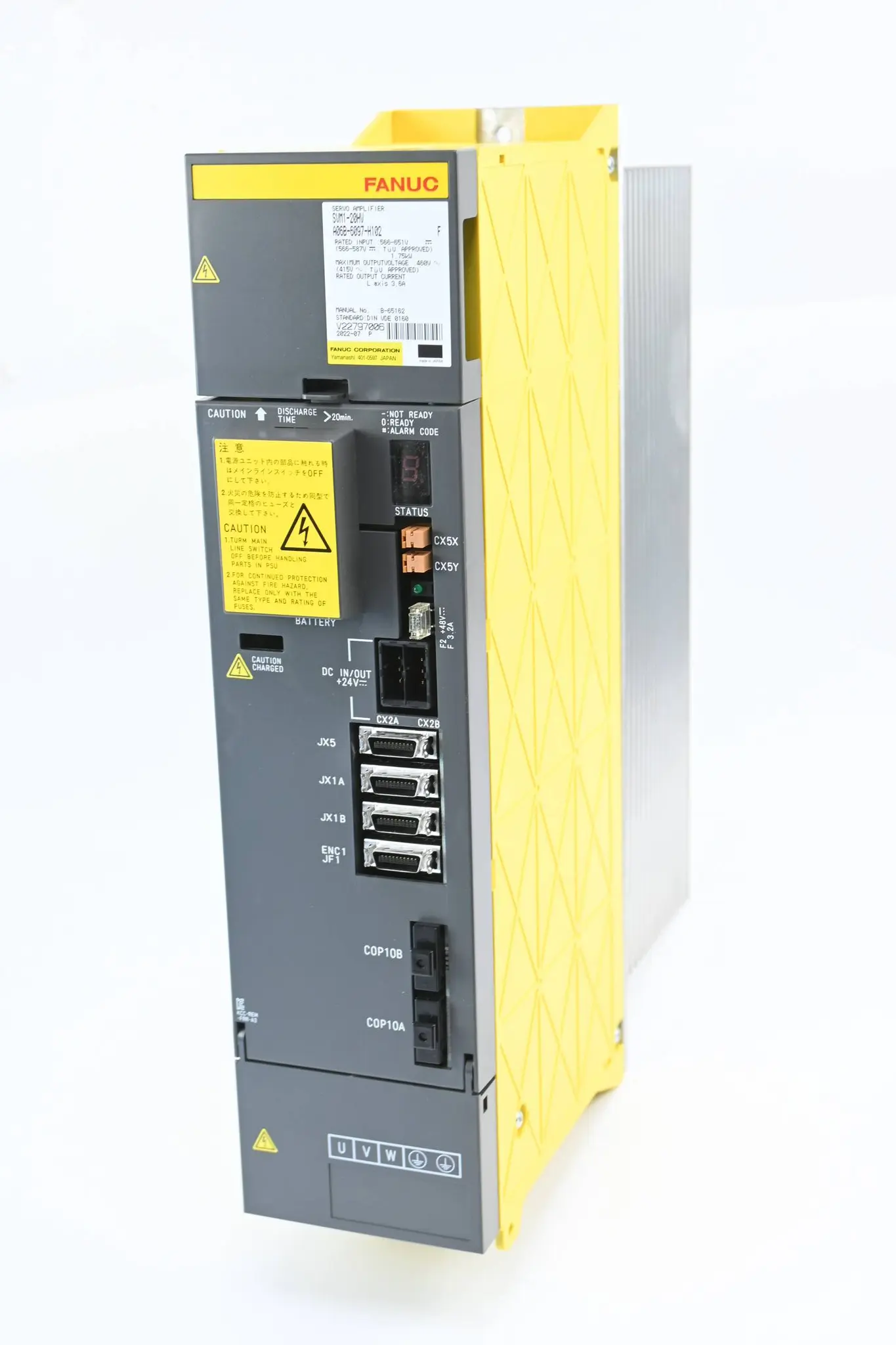 Produktfoto 1 von Fanuc Servoverstärker A06B-6097-H102