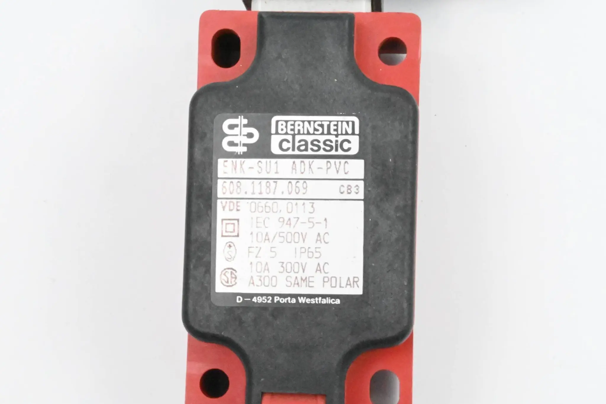Produktfoto 1 von Bernstein Endschalter ENK-SU1 ADK-PVC ( 608.1187.069 )