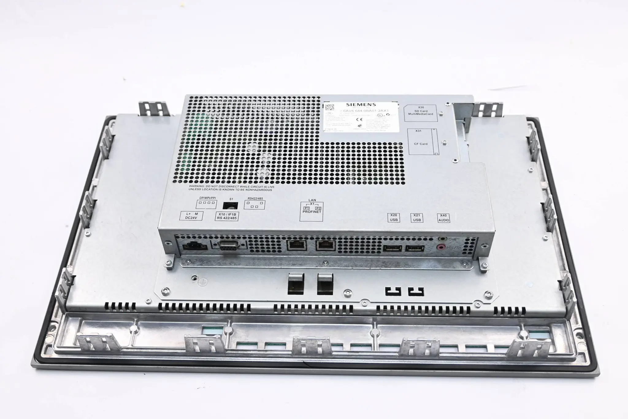 Produktfoto 1 von GENERALÜBERHOLT Siemens Simatic MP 377 12" Key Multi Panel 6AV6644-0BA01-2AX1 08
