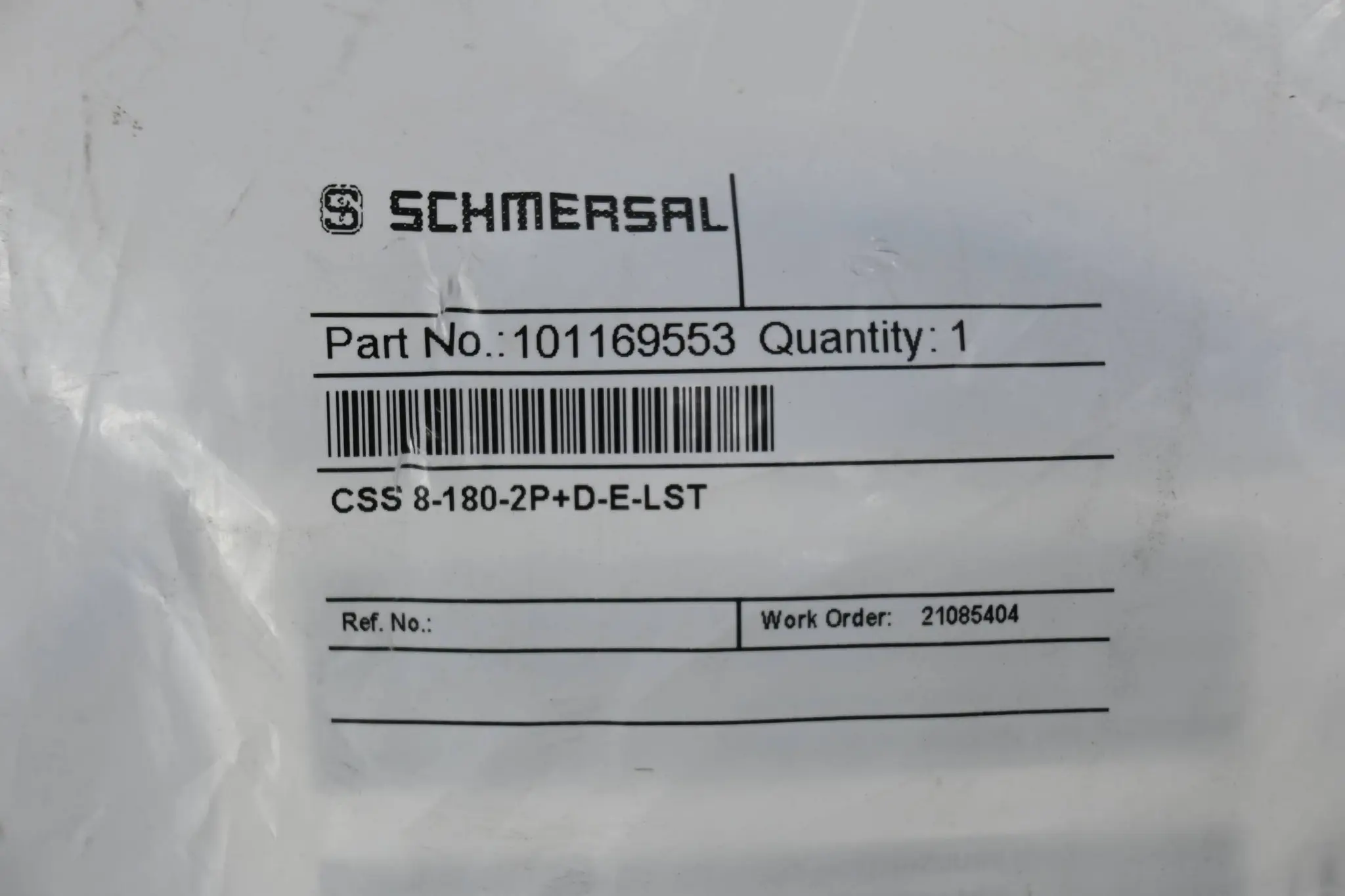 Produktfoto 1 von Schmersal Sicherheitssensor CSS 8-180-2P+D-E-LST ( 101169553 )