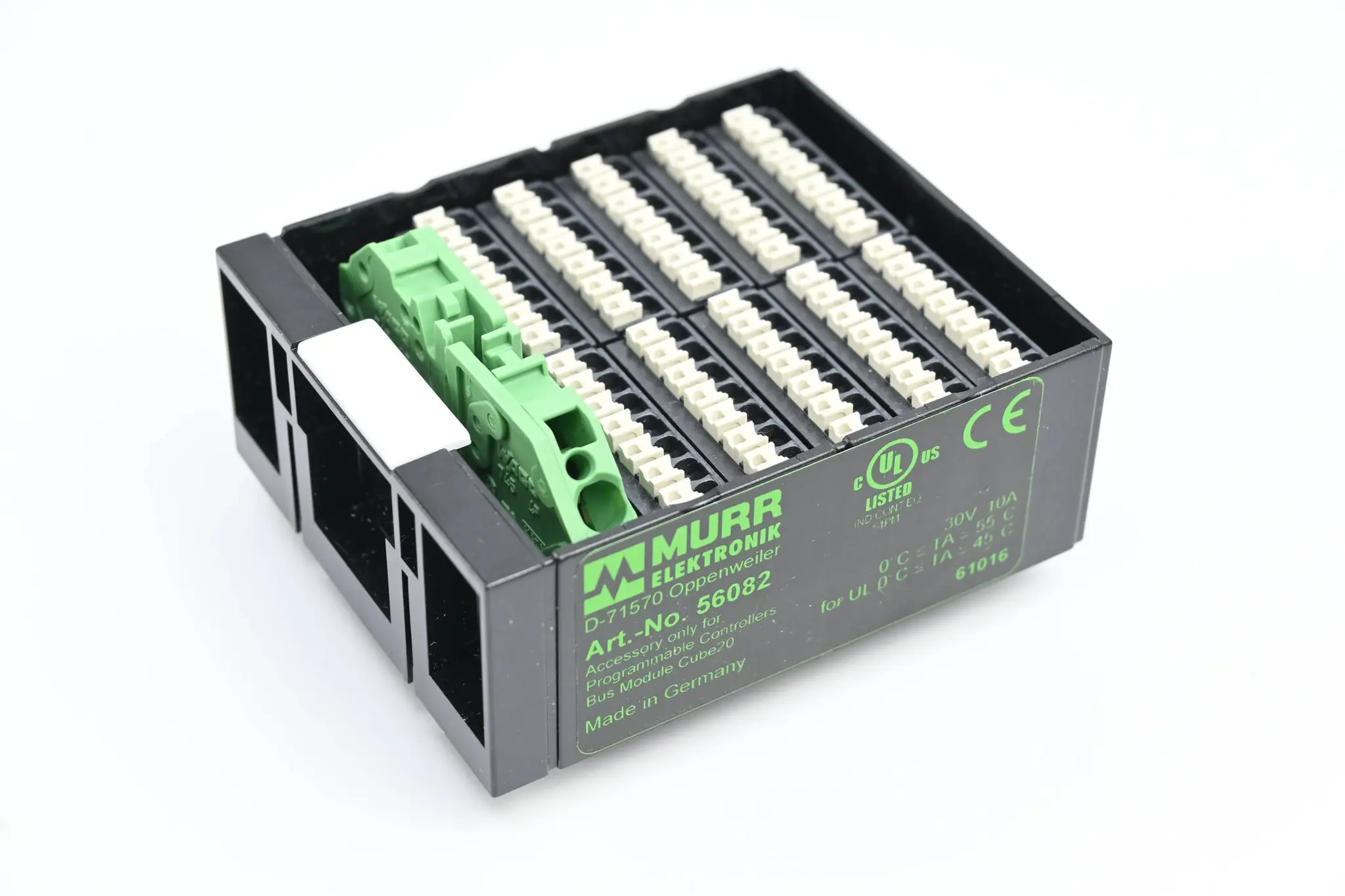 Produktfoto 1 von Murr Elektronik Slim Line Potenzialklemmenblock 56082