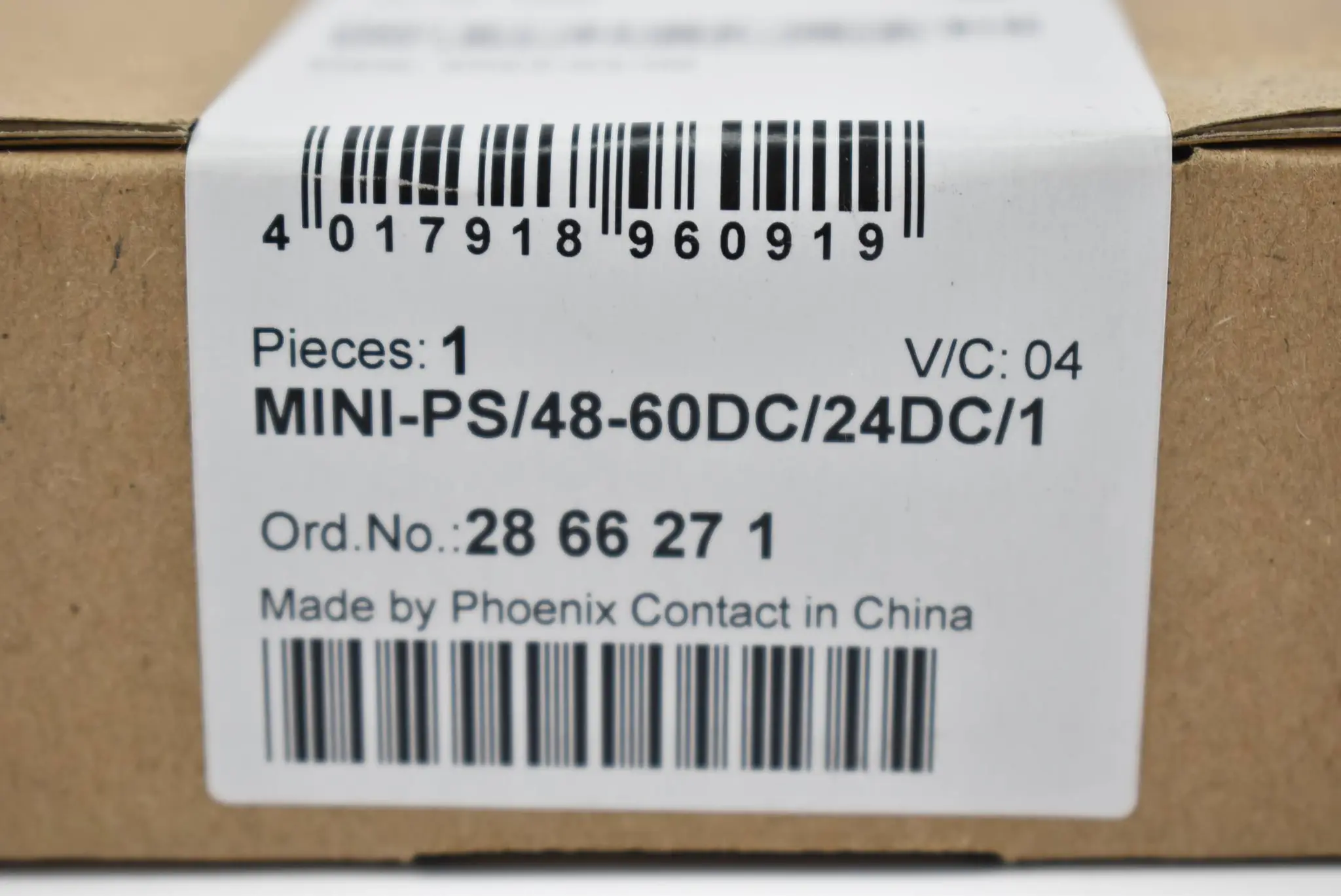 Produktfoto 1 von Phoenix Contact DC-DC-Converter MINI-PS-48-60DC/24DC/1 ( 2866271 )