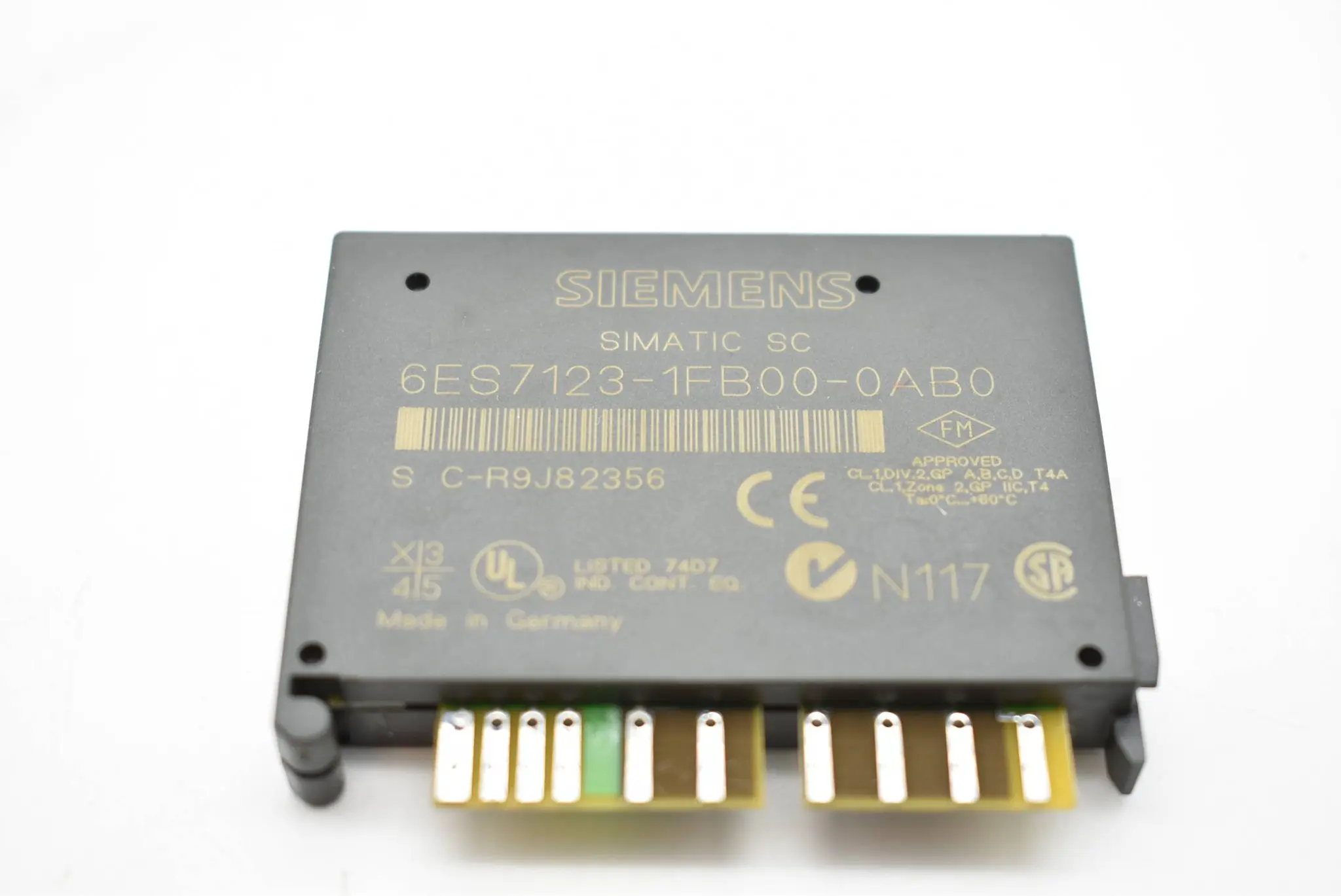 Produktfoto 1 von Siemens simatic SC 6ES7123-1FB00-0AB0 ( 6ES7 123-1FB00-0AB0 ) E.2