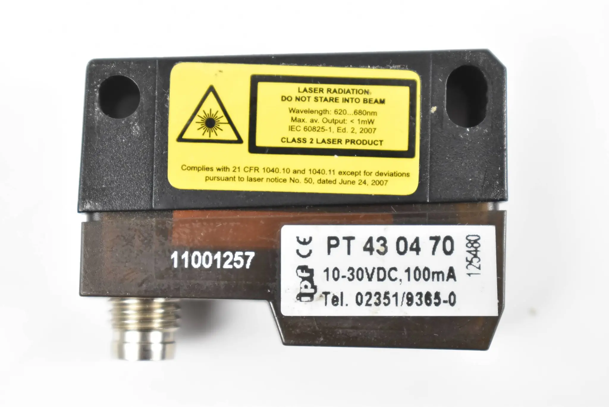 Produktfoto 1 von IPF Electronic Reflexionslichtschranke PT 43 04 70 ( PT430470 )
