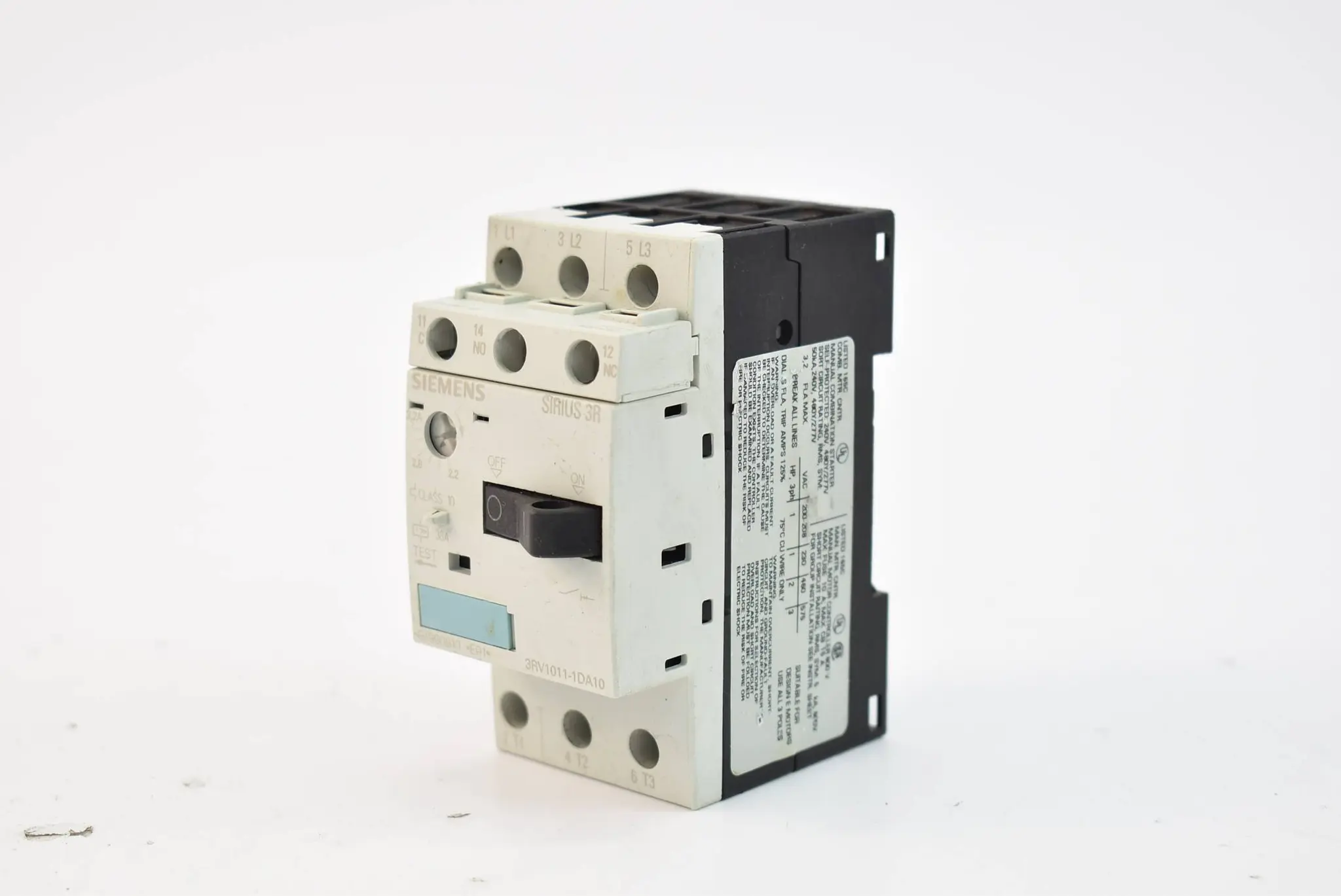 Produktfoto 1 von Siemens Sirius 3RV1011-1DA10 ( 3RV1 011-1DA10 )