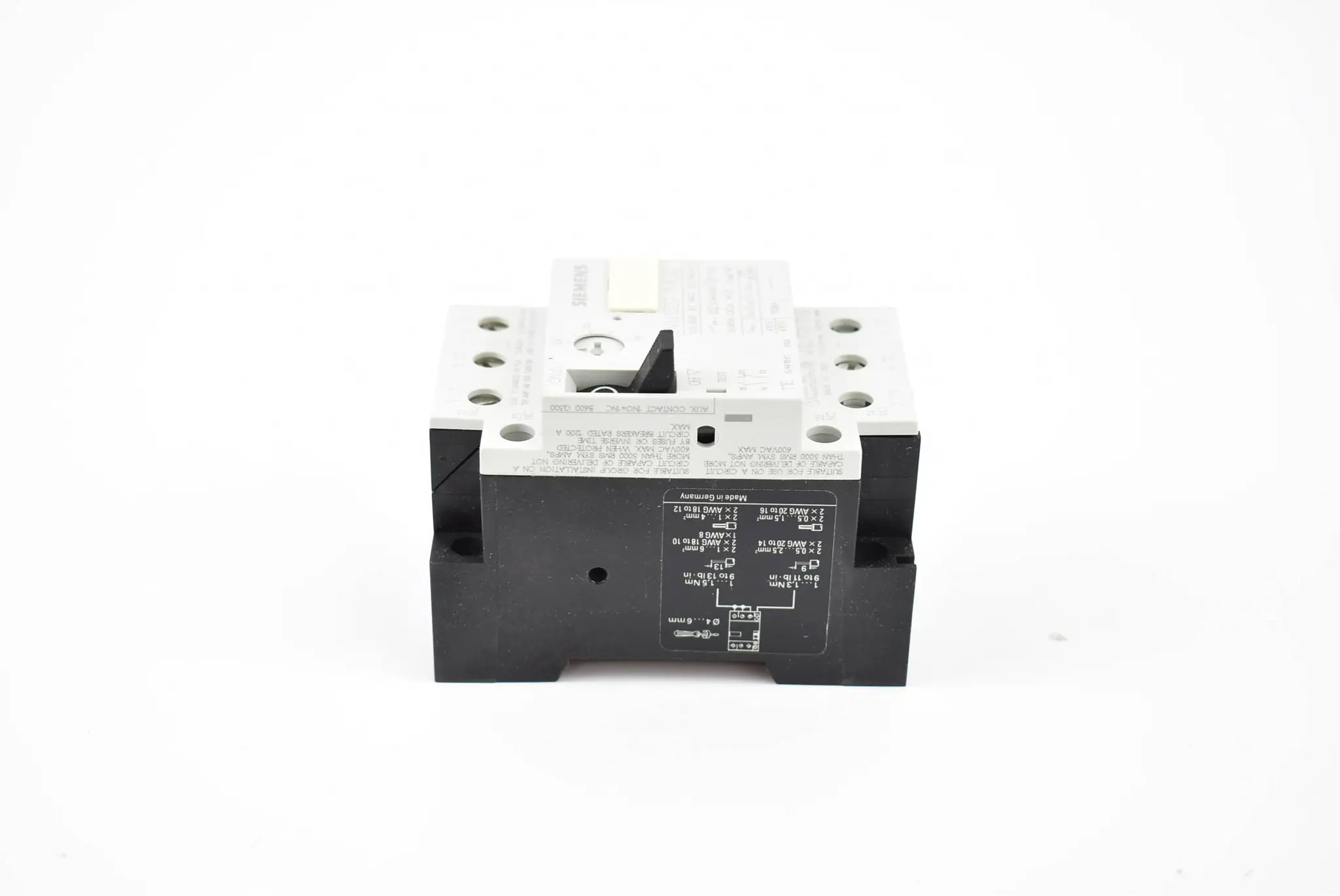 Produktfoto 1 von Siemens Leistungsschalter 7,2A 3VU1 300-1ME00 ( 3VU1300-1ME00 )