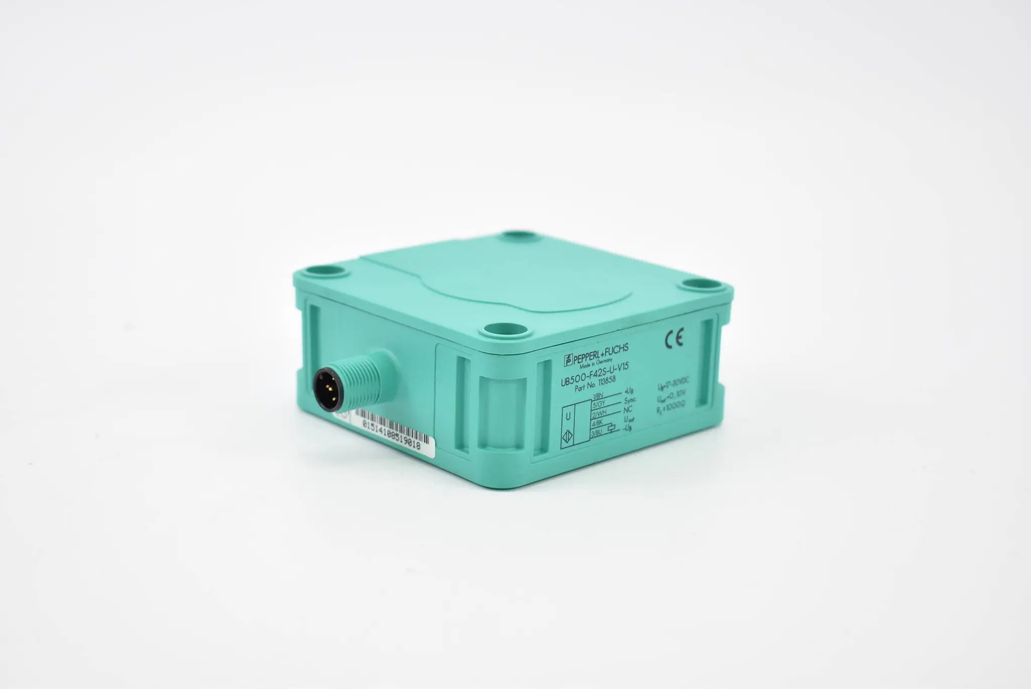 Produktfoto 1 von Pepperl + Fuchs Ultraschallsensor 17-30VDC UB500-F42S-U-V15 ( 113858 )