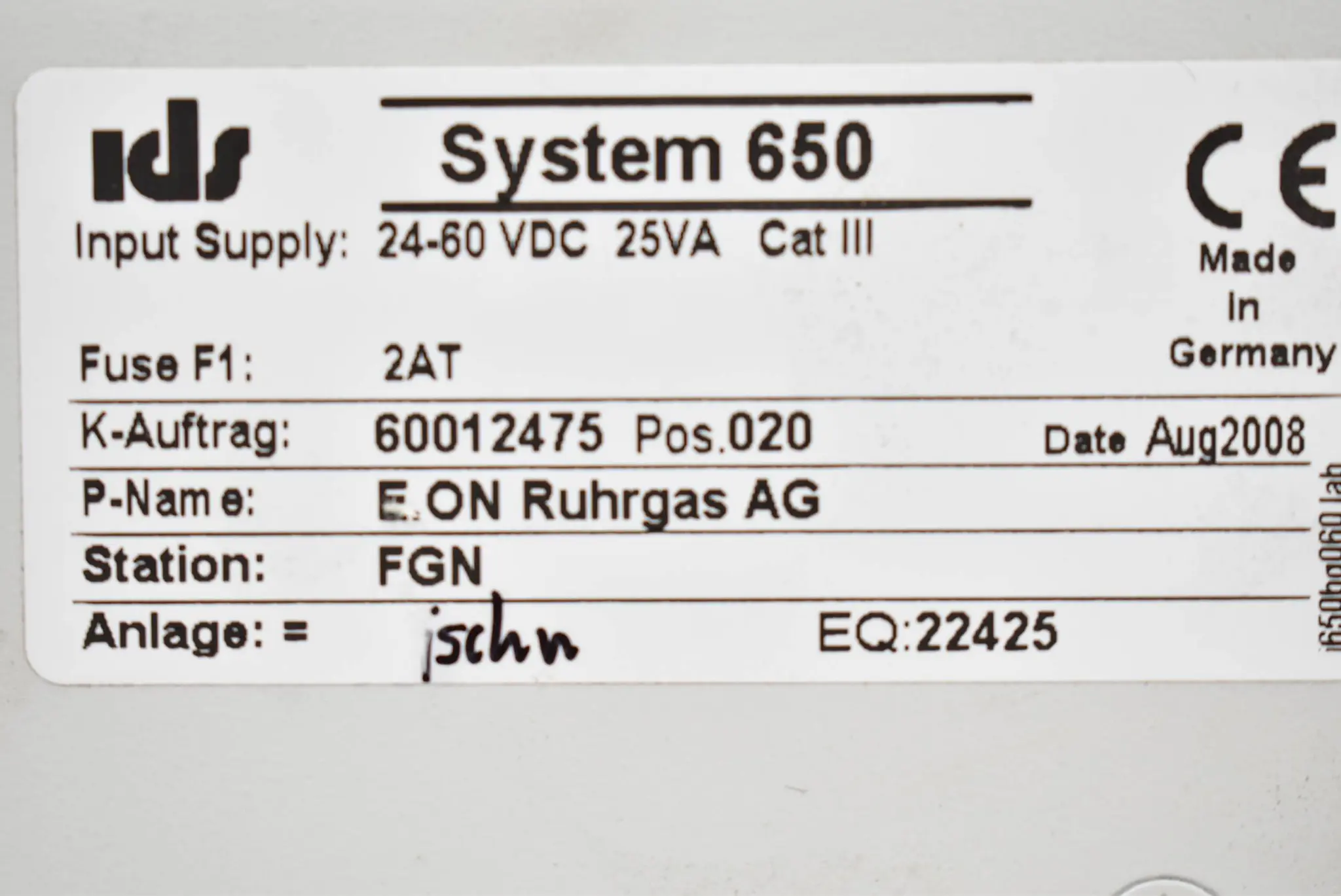Produktfoto 1 von IDS 650 modulares Fernwirk- und Automatisierungsgerät System 650