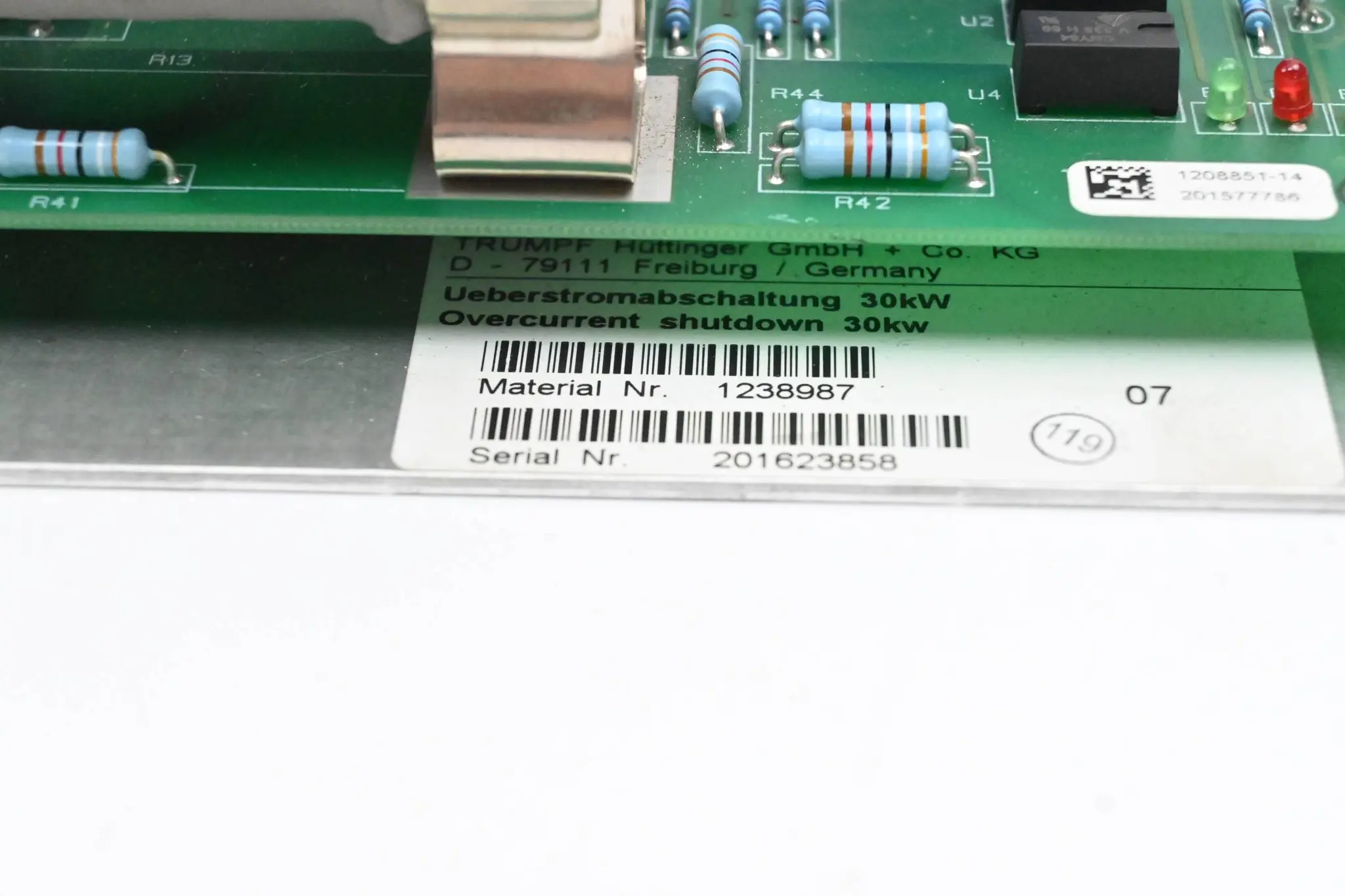 Produktfoto 1 von Trumpf Überstromabschaltung 30kW 1238987