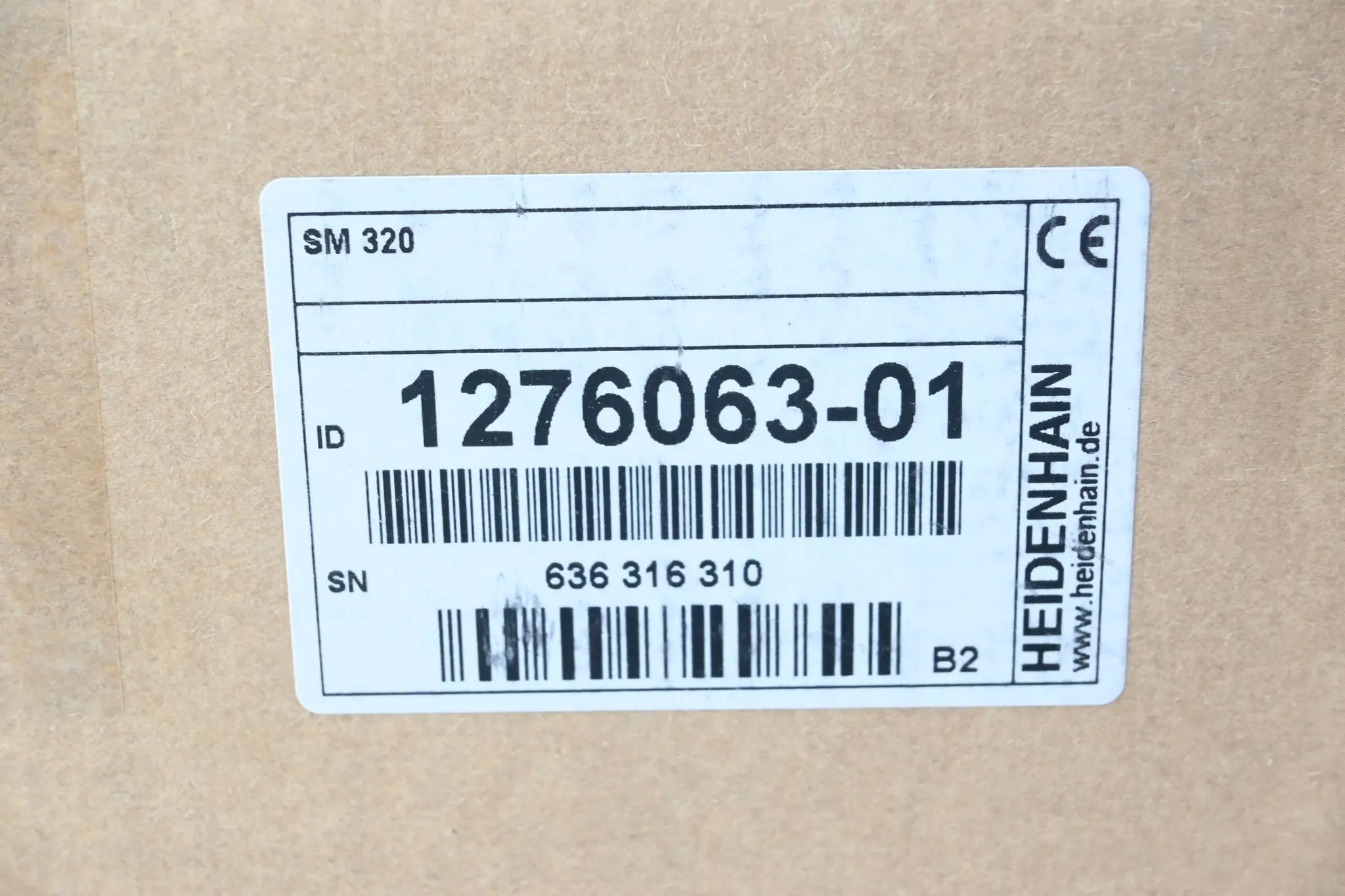 Produktfoto 1 von Heidenhain Spannungsschutzmodul SM 320 ( 1276063-01 ) Ver. B2