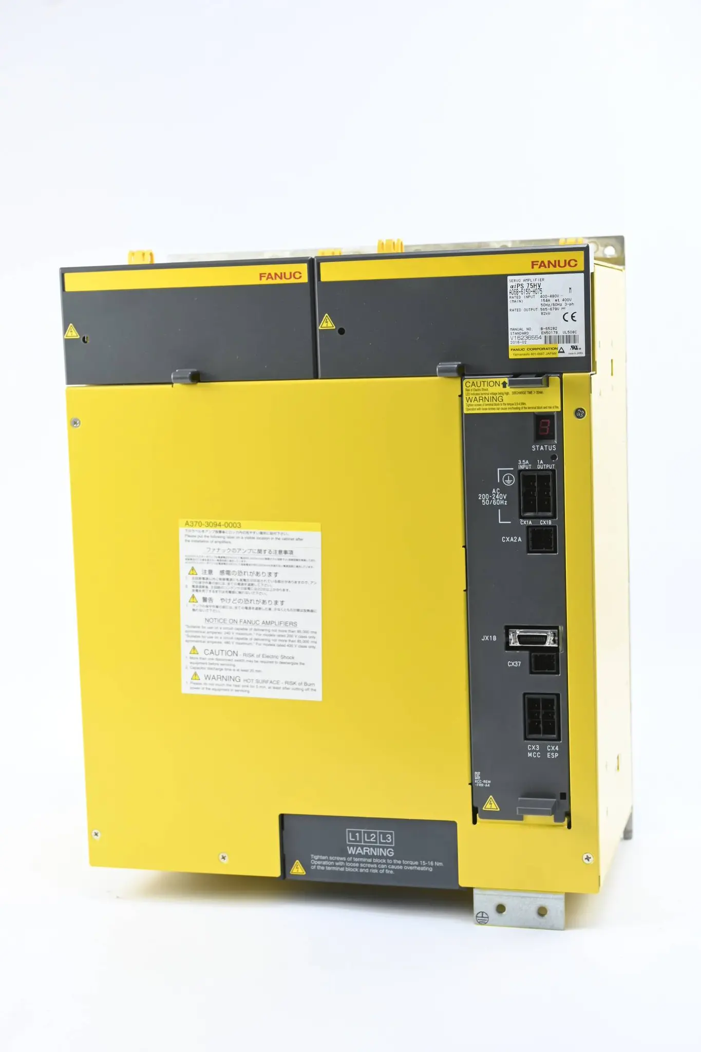 Produktfoto 1 von Fanuc Alpha i Power Supply Modul A06B-6150-H075 Ver. M