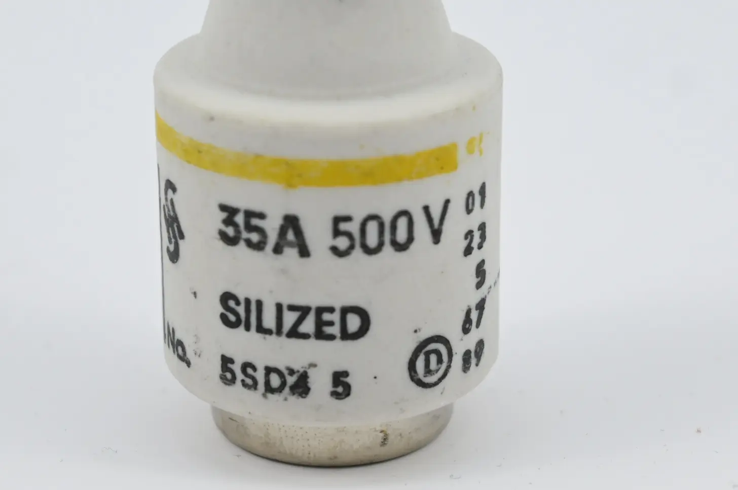 Produktfoto 1 von Sicherungseinsatz Silized 5SD4 5 ( 35A 500V ) VE 13 Stück