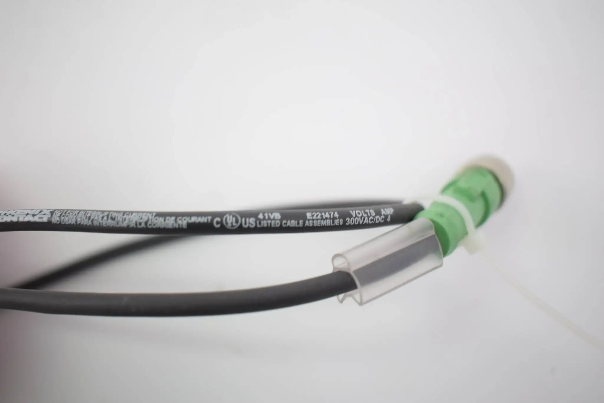 Produktfoto 1 von Phoenix Contact E221474 Sensor Kabel 3-Pin 125V AC/DC 4A Art-Nr:1681910 0,6meter