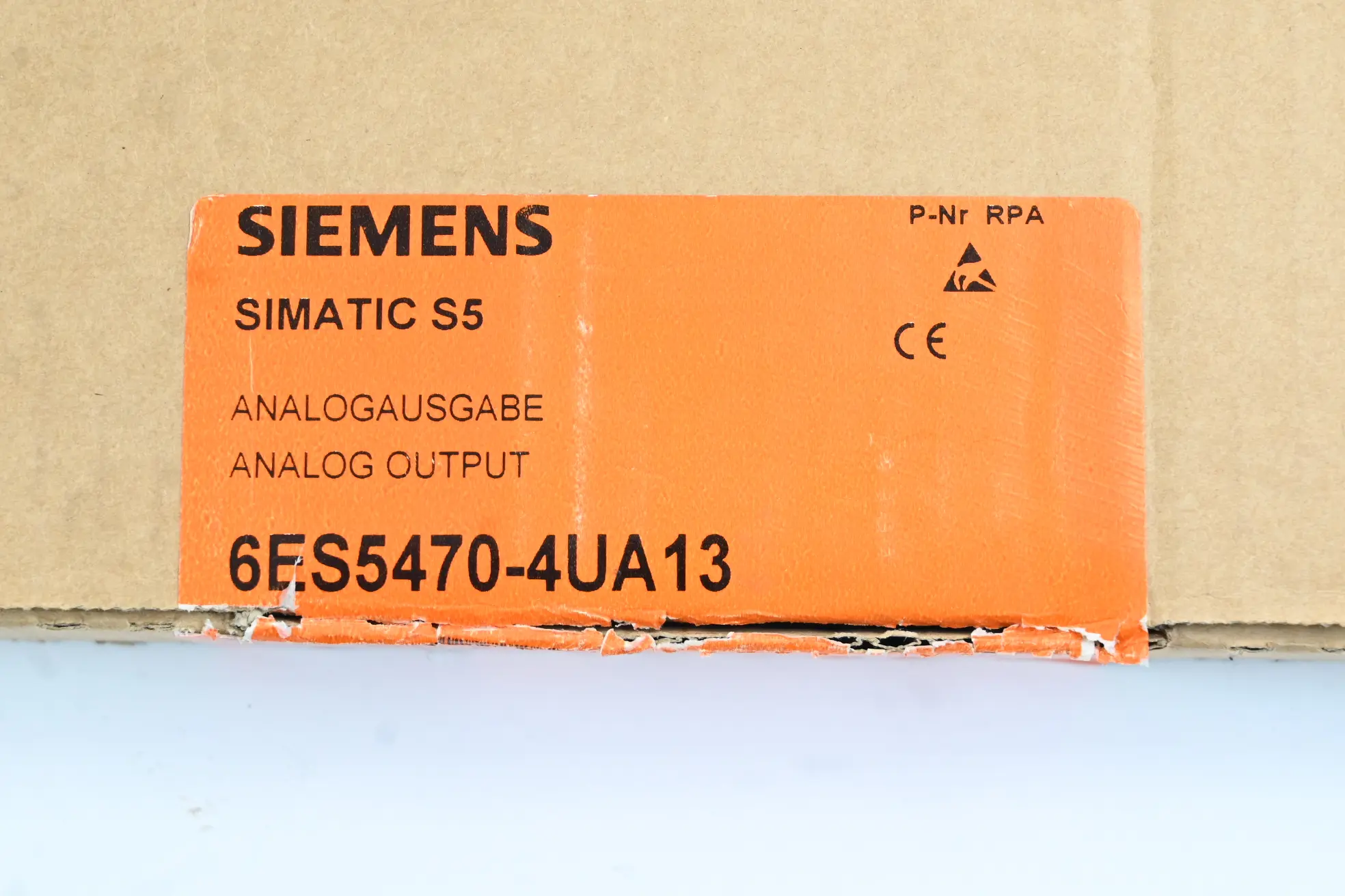 Produktfoto 1 von Siemens Simatic S5 Analogausgabe 6ES5470-4UA13 ( 6ES5 470-4UA13 ) E1