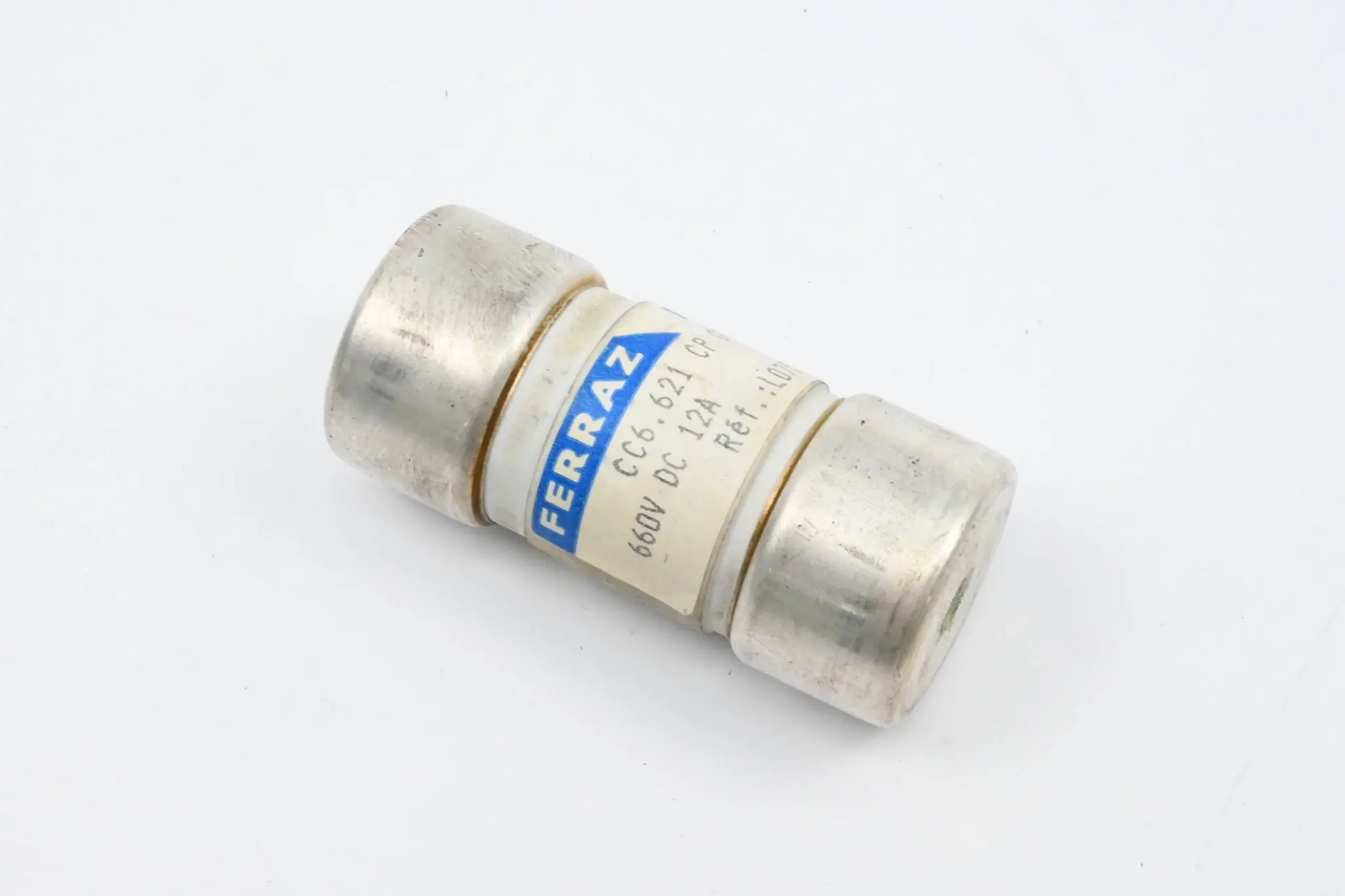 Produktfoto 1 von Ferraz Shawmut Sicherung CC6.621 CP GRB 27.60 12 660V DC 12A