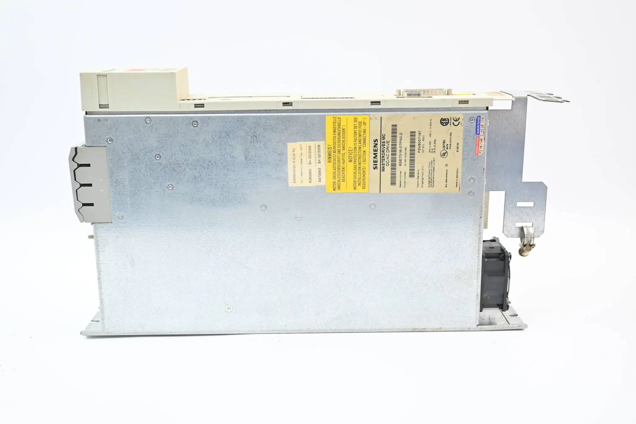 Produktfoto 1 von Siemens Masterdrives MC DC/AC Drive 6SE7016-0TP50-Z ( Z= K80+G61+C43 ) E.G