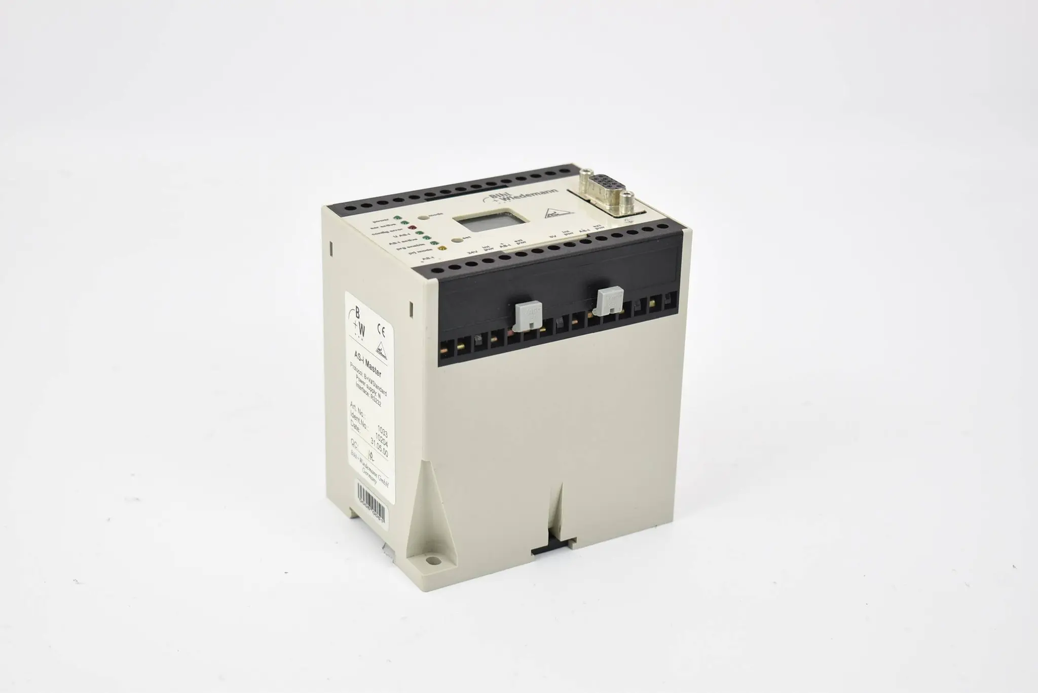 Produktfoto 1 von Bihl+Wiedemann AS-i Master Power supply 24V RS232 ( 1033 )