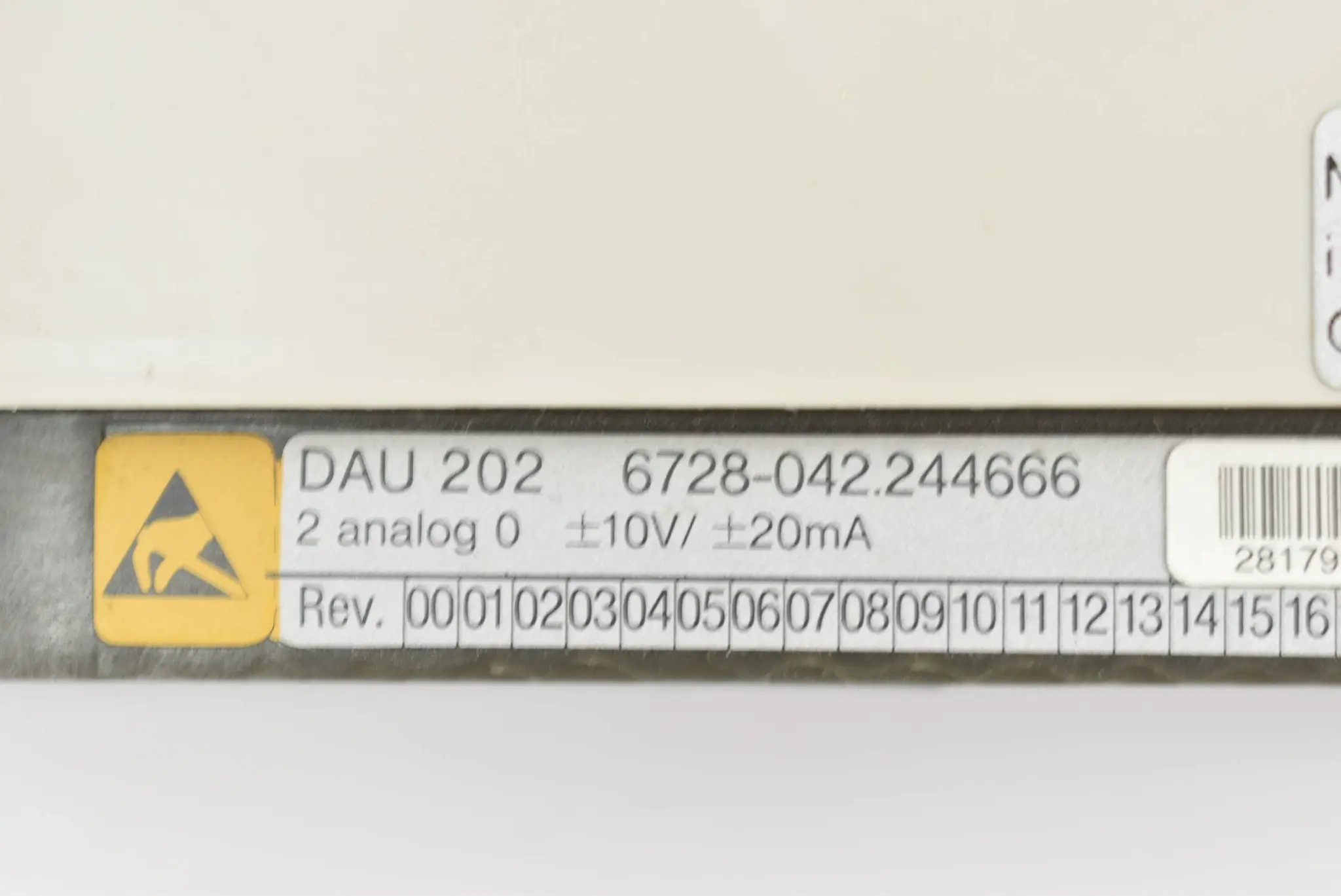 Produktfoto 1 von AEG Modicon DAU 202 6728-042.244666