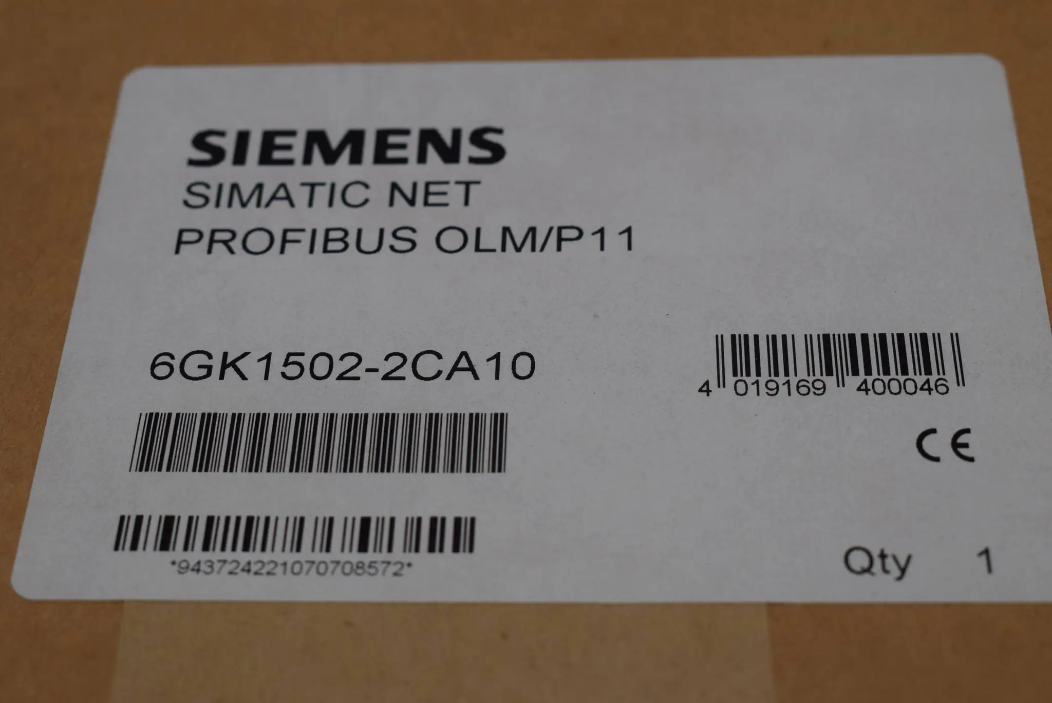 Produktfoto 1 von Siemens simatic Net Profibus OLM/P11 Module 6GK1502-2CA10 ( 6GK1 502-2CA10 )