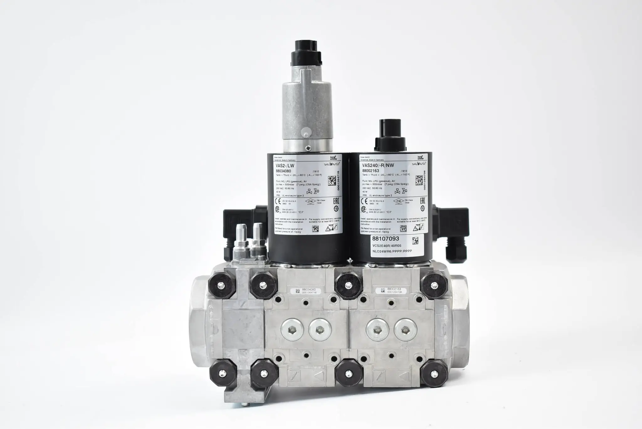 Produktfoto 1 von Kromschröder Durchflussmesser VMO2-/40R05M24 + Ventile 88034080 + 88002163