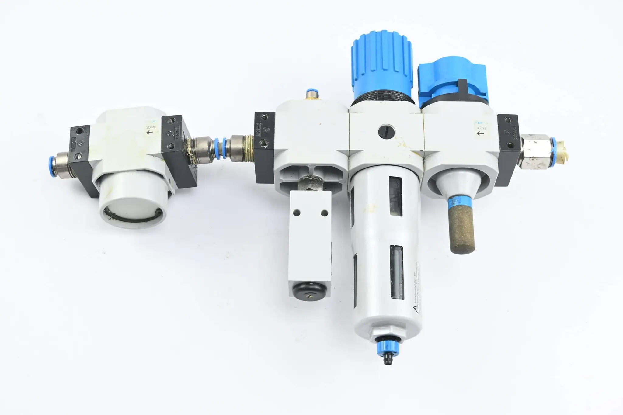 Produktfoto 1 von Festo Wartungseinheit LFR-1/2-D-MIDI-KF ( 185775 ) + HEL-1/2-D-MIDI ( 165080 )
