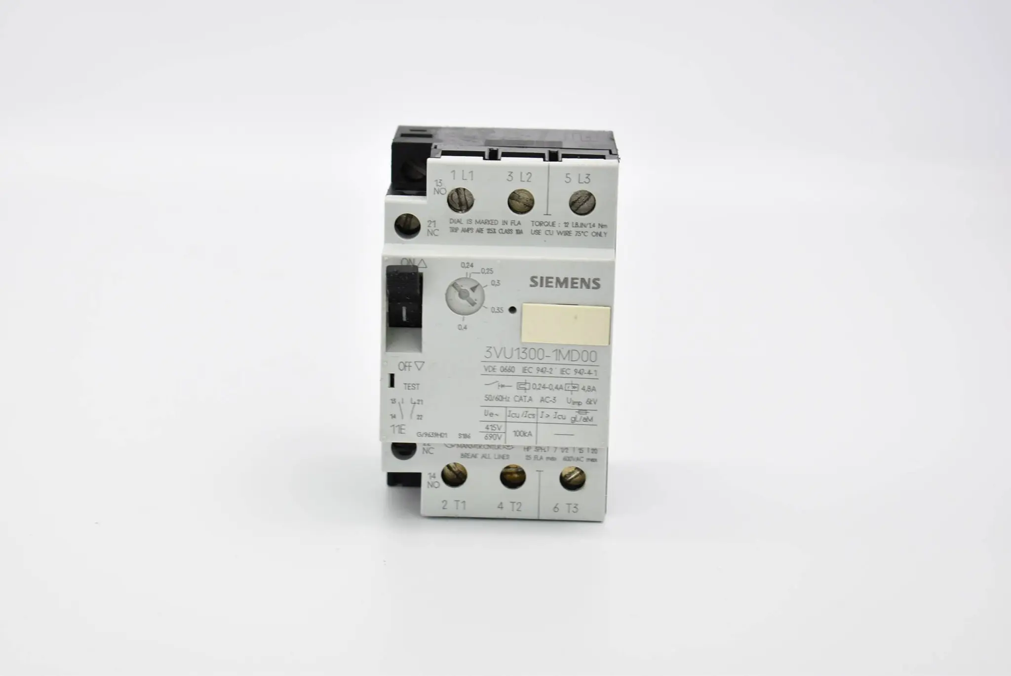 Produktfoto 1 von Siemens Leistungsschalter 3VU1300-1MD00 ( 3VU1 300-1MD00 )