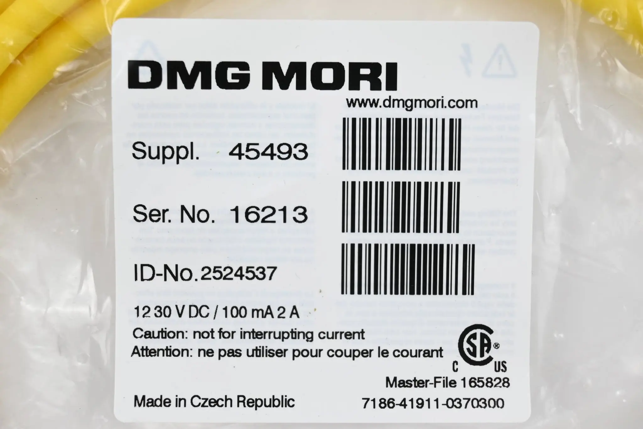 Produktfoto 1 von DMG Mori Anschlusskabel 2524537