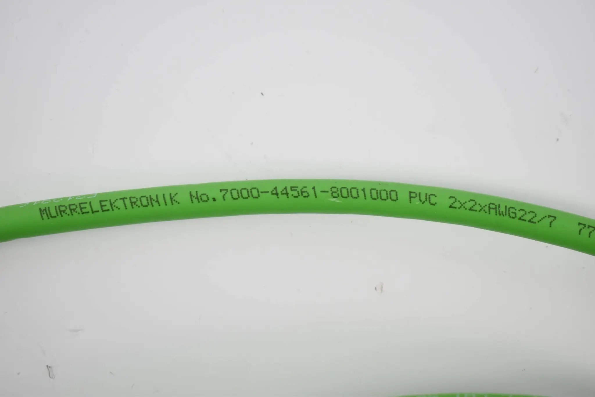 Produktfoto 1 von Murr PVC 1x4xAWG22 geschirmt gn UL/CSA+schleppk. ( 7000-44561-8001000 )