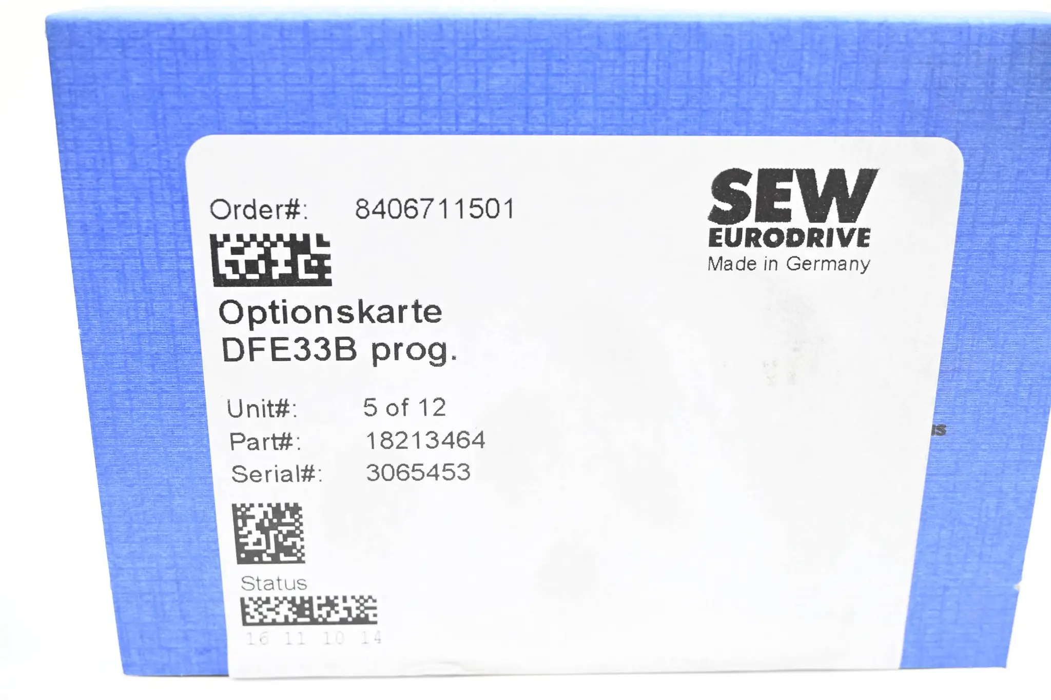 Produktfoto 1 von SEW-Eurodrive Optionskarte DFE33B ( 18213464 )