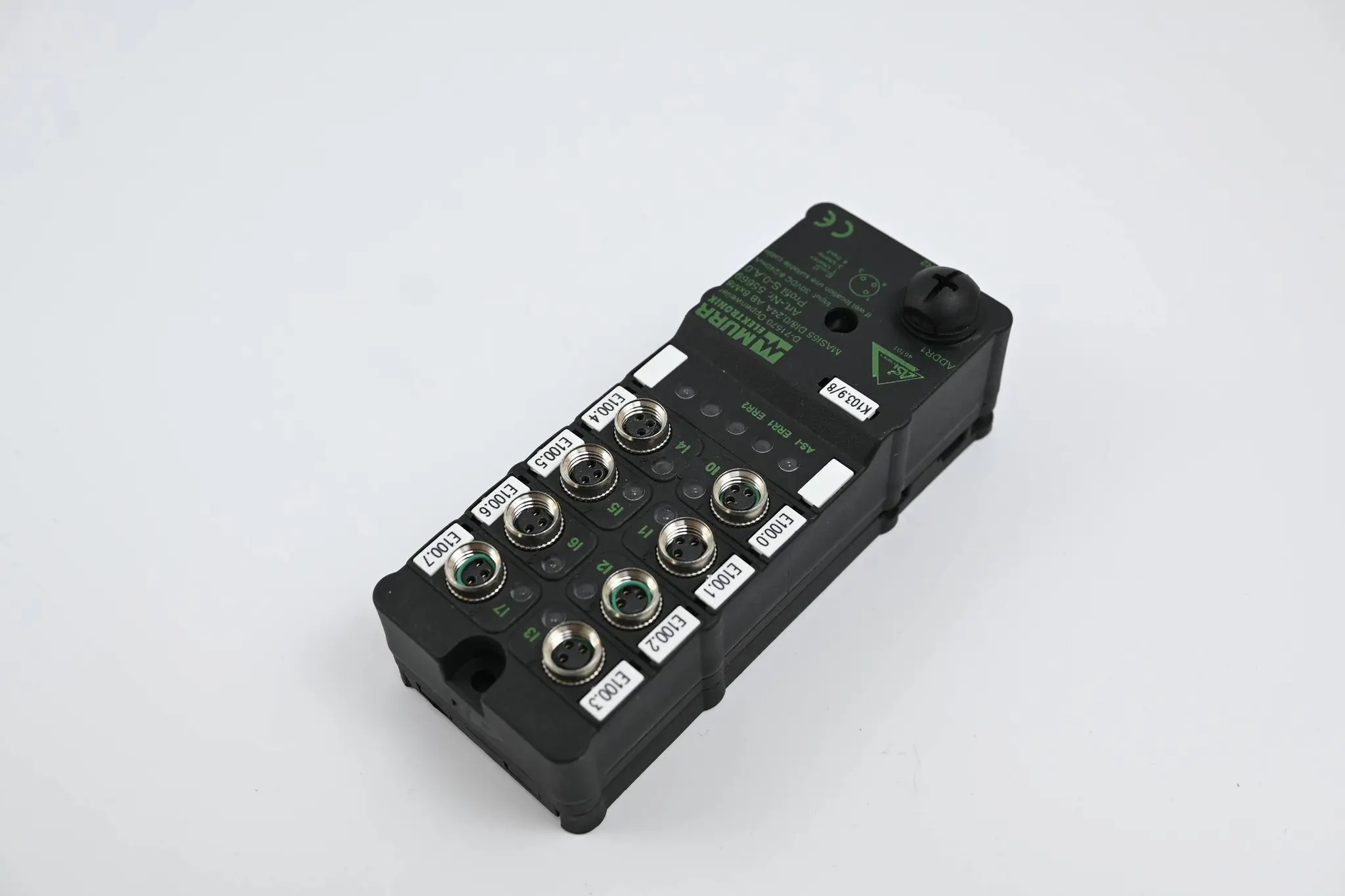 Produktfoto 1 von Murr Elektronik MASI65 D18/0,24A AB 8xM8 ( 55669 )